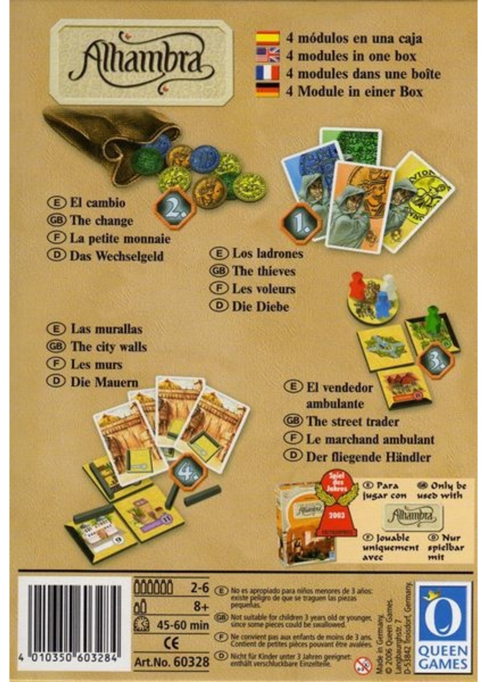 Rio Grande Games Alhambra: The Thief's Turn Expansion