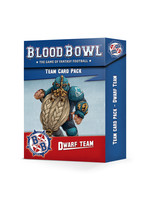 Games Workshop Blood Bowl: Dwarf Team Card Pack