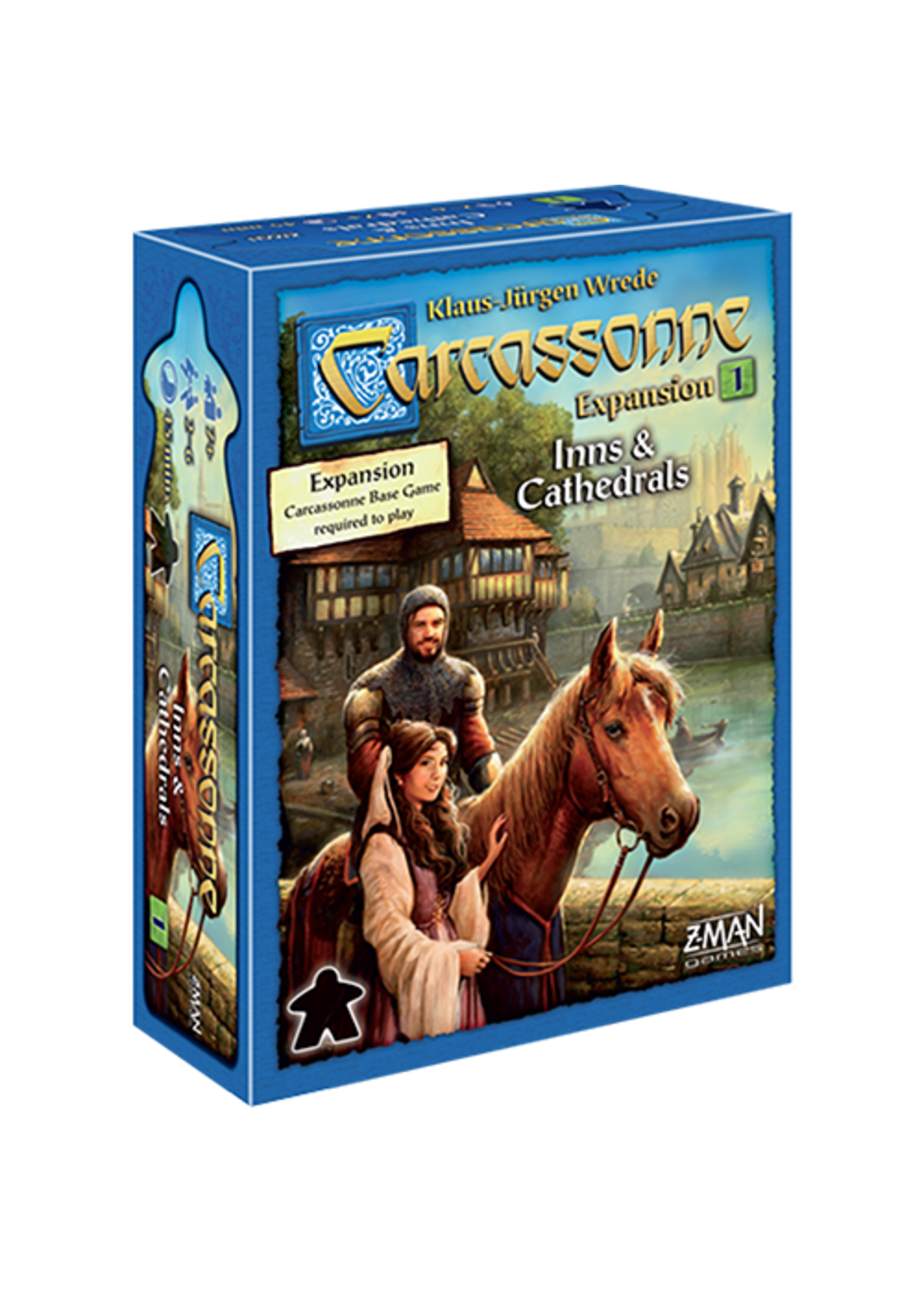 Z-Man Games Carcassonne: Inns & Cathedrals Expansion
