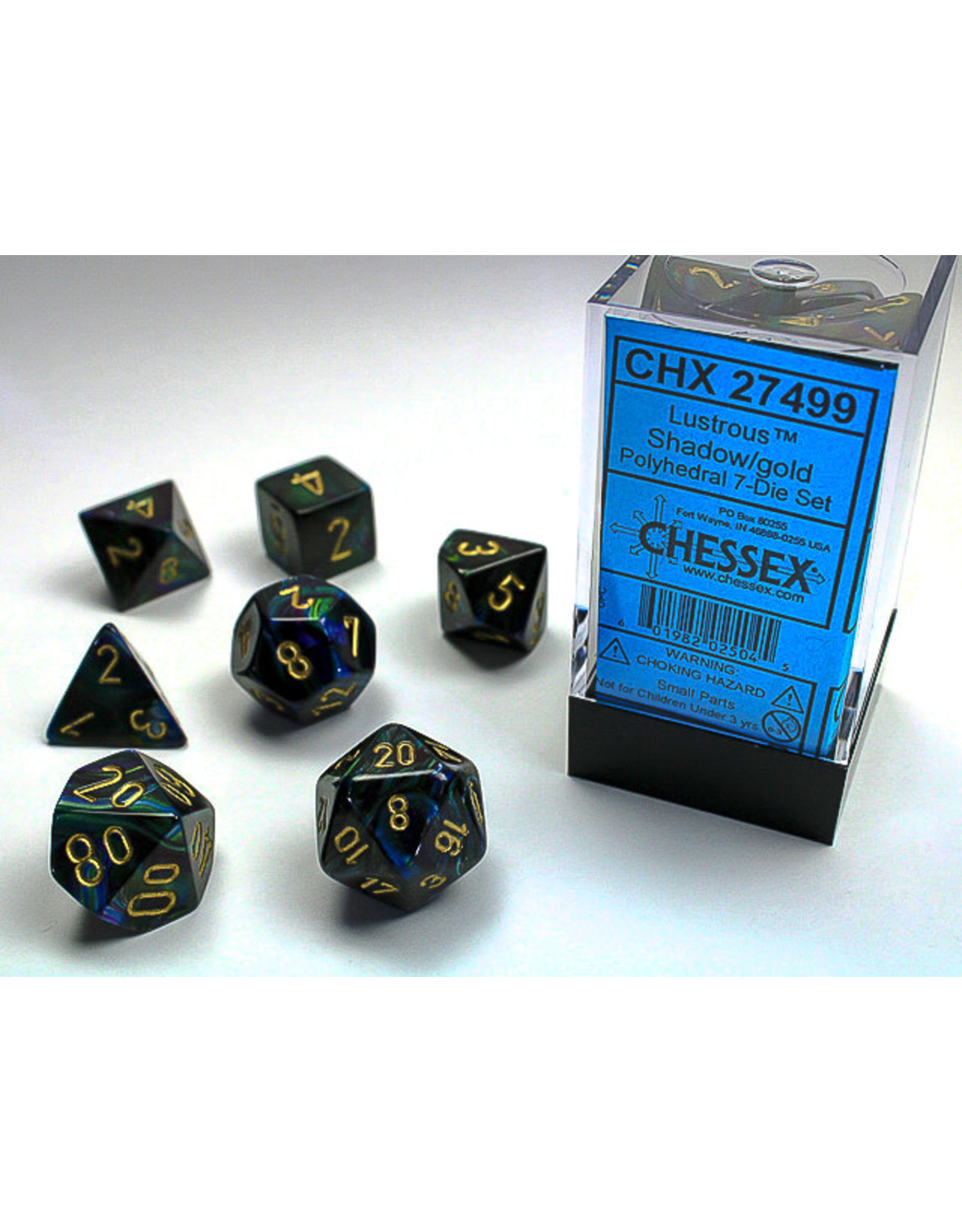 Chessex Lustrous Rpg Dice Sets Gamescape North Chessex Lustrous Rpg Dice Sets Gamescape North