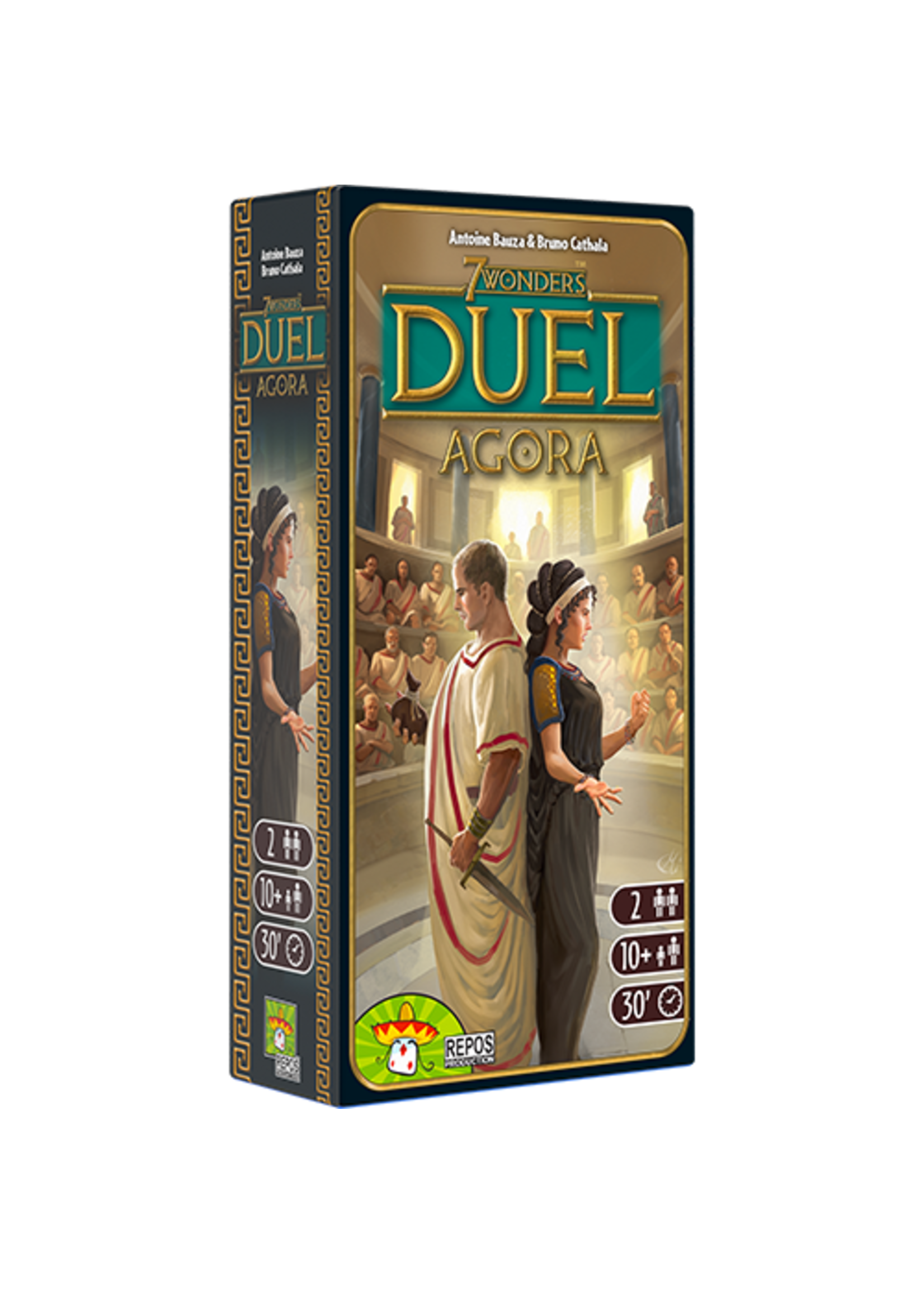 Repos 7 Wonders Duel: Agora Expansion