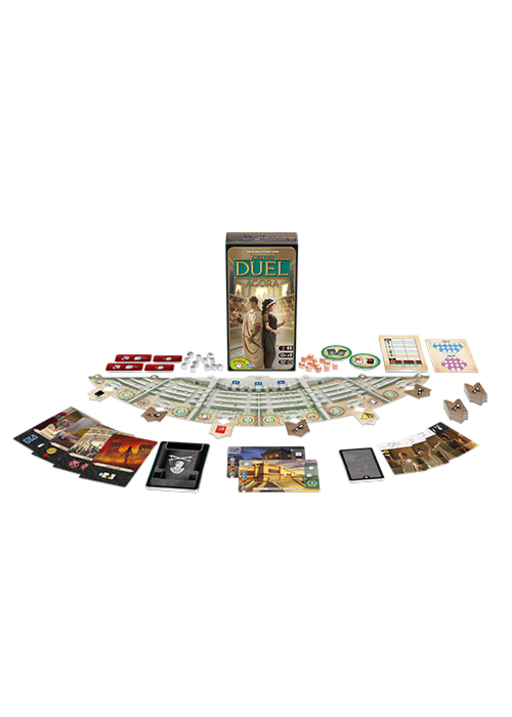 Repos 7 Wonders Duel: Agora Expansion