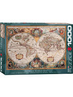 Eurographics "Orbis Geographica World Map" 1000 Piece Puzzle