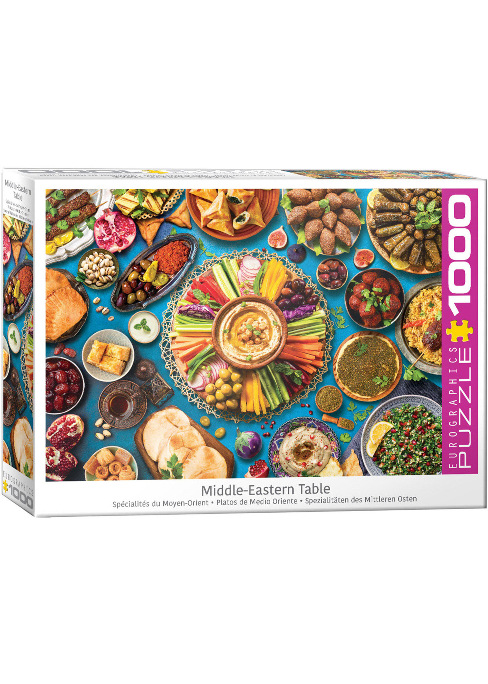 Eurographics "Middle Eastern Table" 1000 Piece Puzzle