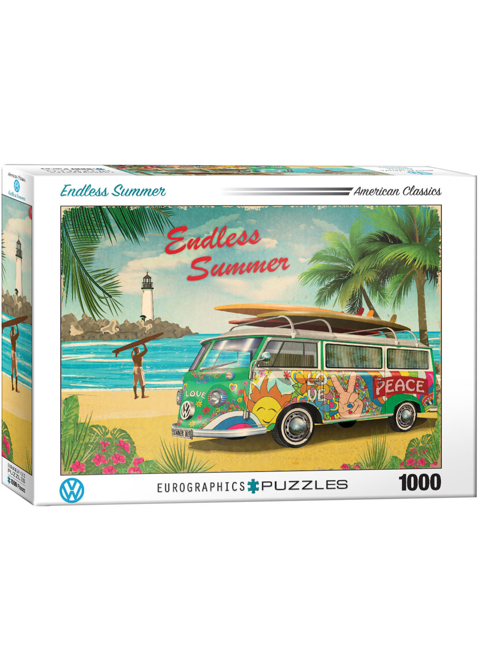 Eurographics "VW Endless Summer" 1000 Piece Puzzle