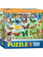 Eurographics "Butterflies" 100 Piece Puzzle