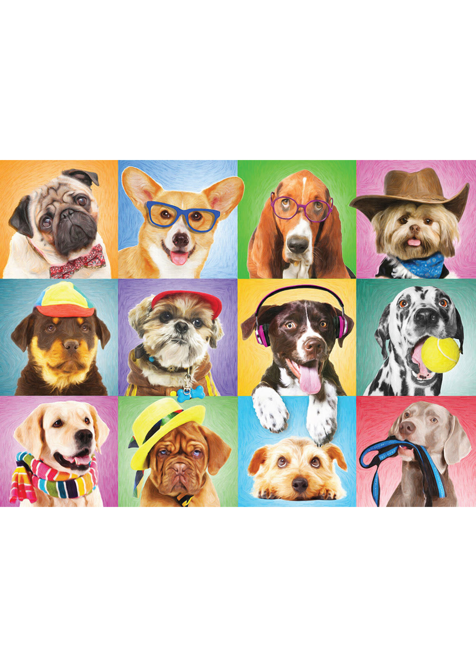 Eurographics "Silly Dogs" 300 Piece Puzzle