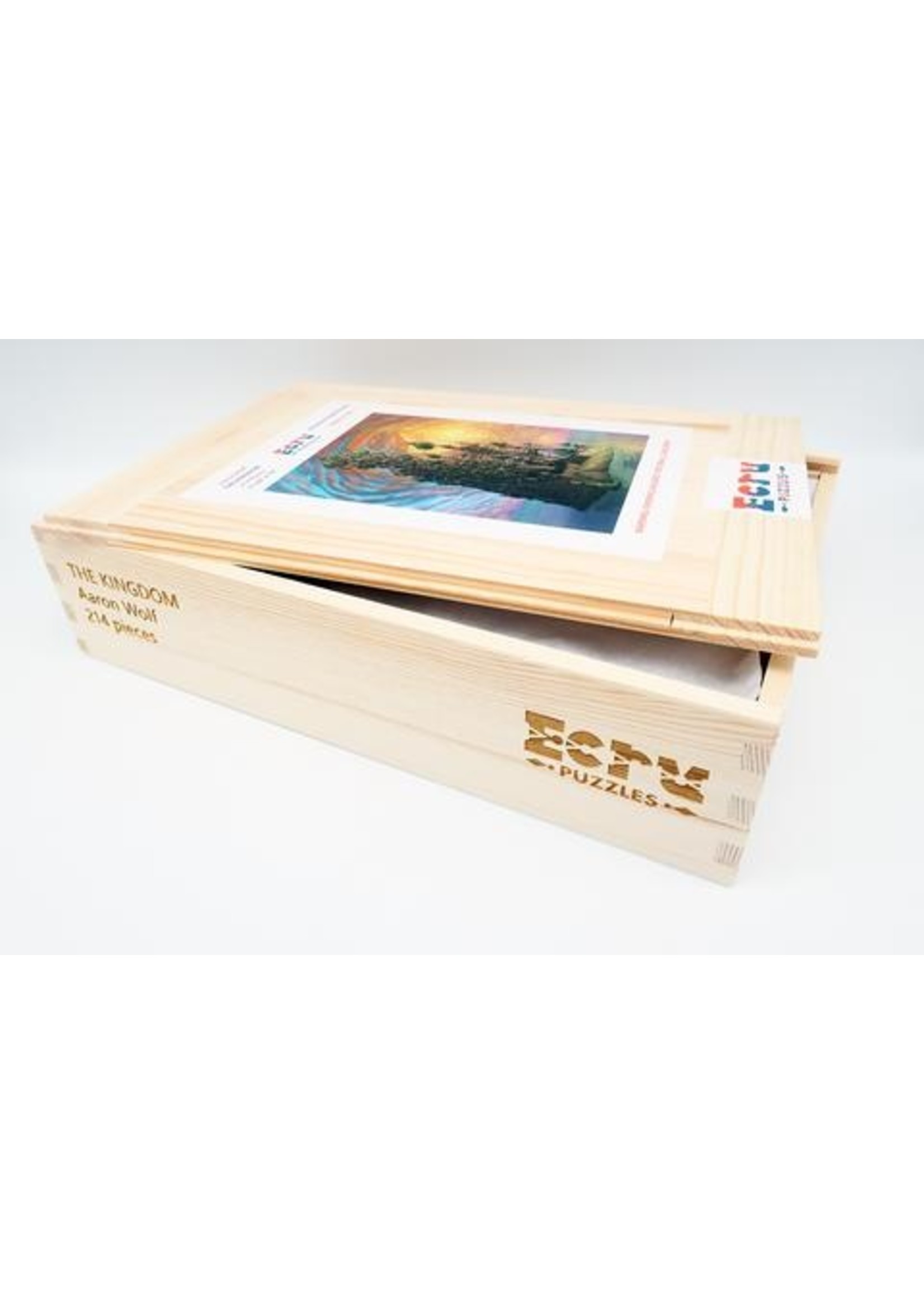 Artifact Puzzles Aaron Wolf "The Kingdom" Wooden Jigsaw Puzzle