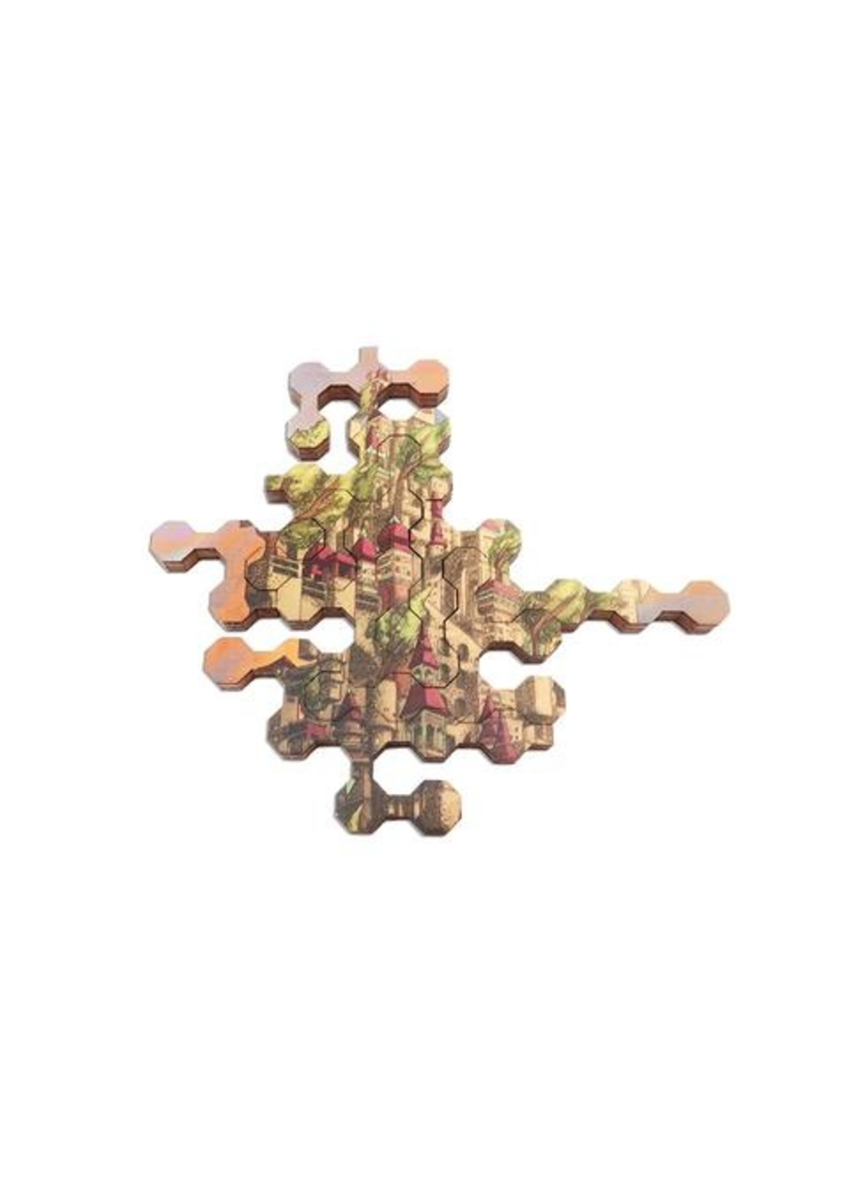Artifact Puzzles Aaron Wolf "The Kingdom" Wooden Jigsaw Puzzle