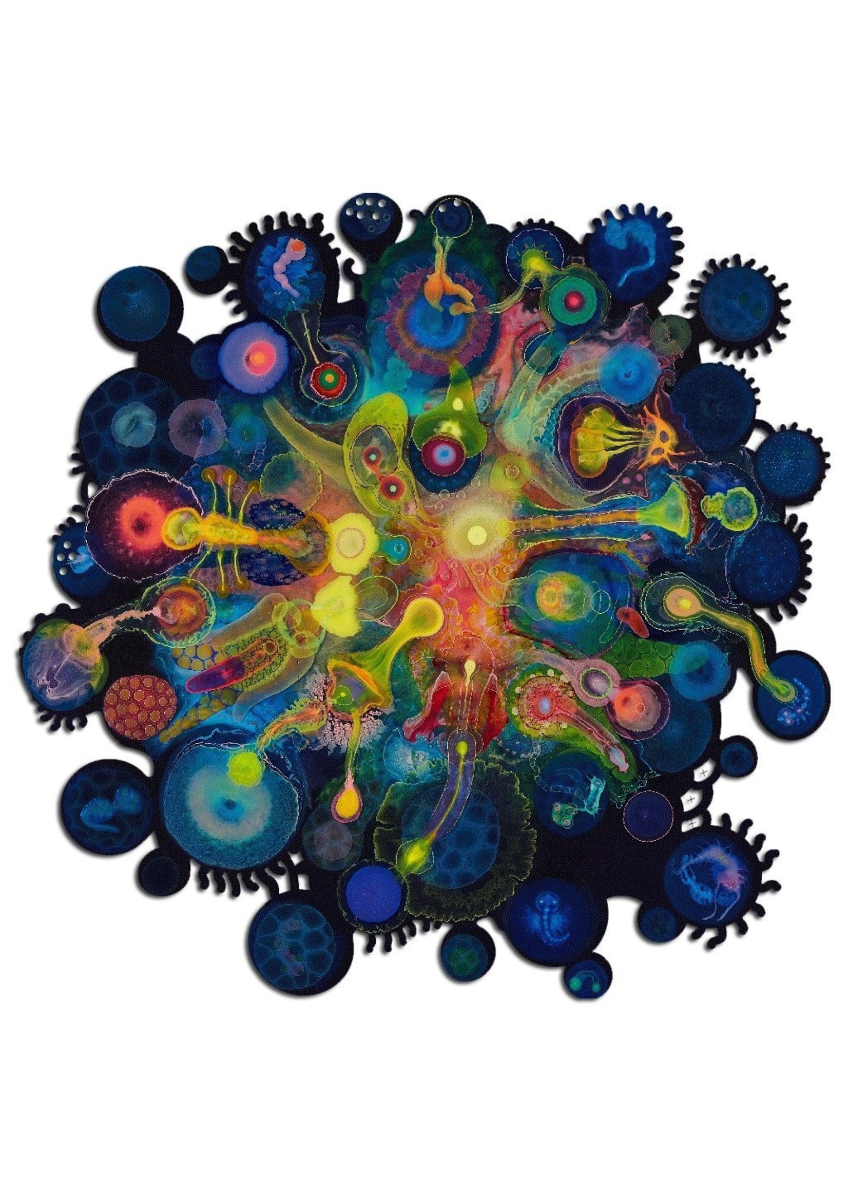 Artifact Puzzles "Stem Cell" Bruce Riley - Wooden Jigsaw Puzzle