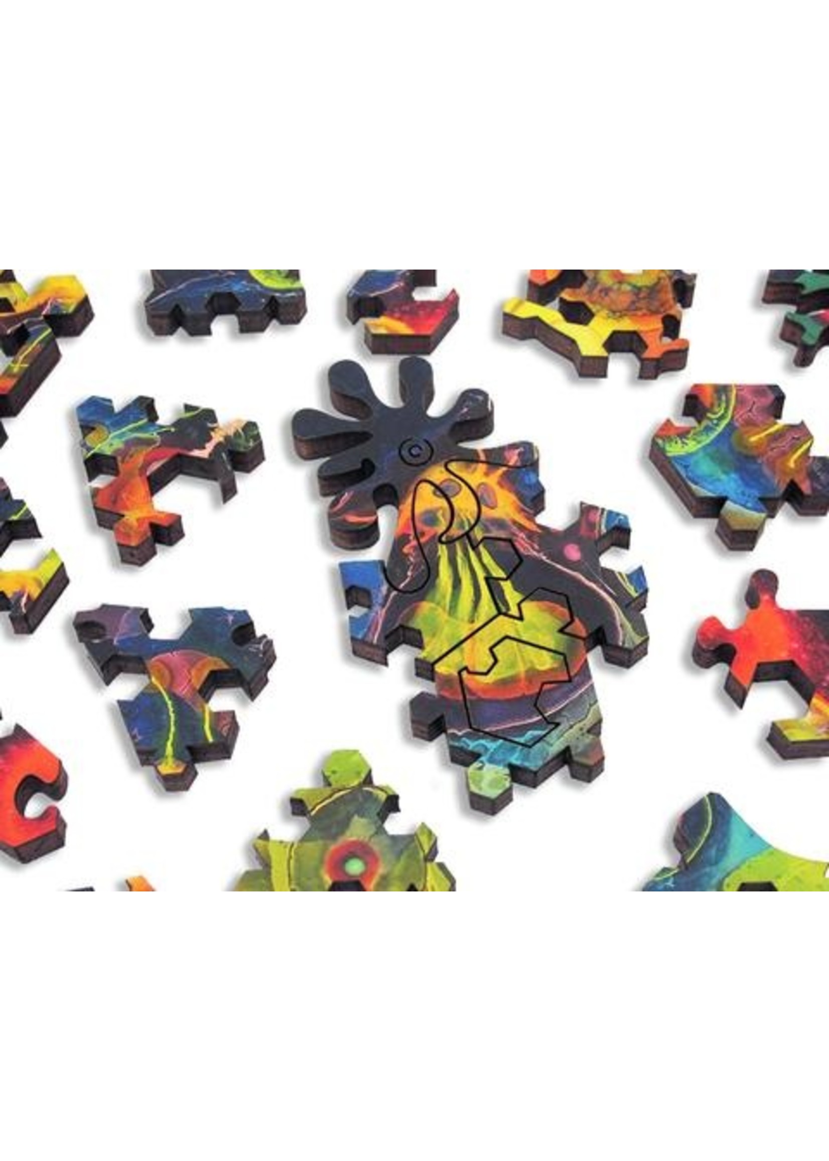 Artifact Puzzles "Stem Cell" Bruce Riley - Wooden Jigsaw Puzzle