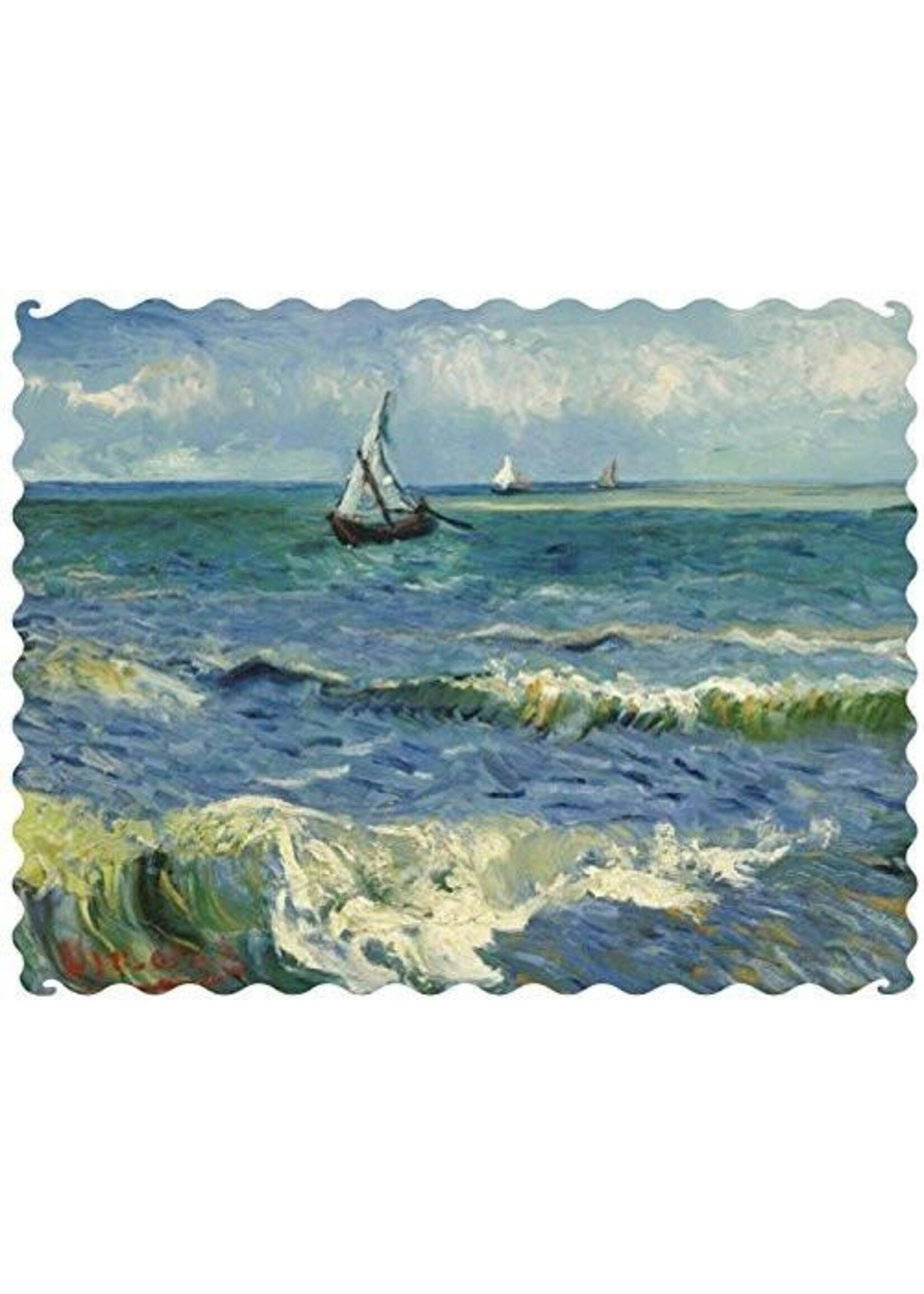 Artifact Puzzles "Sea at Saintes-Maries" Wooden Jigsaw Puzzle