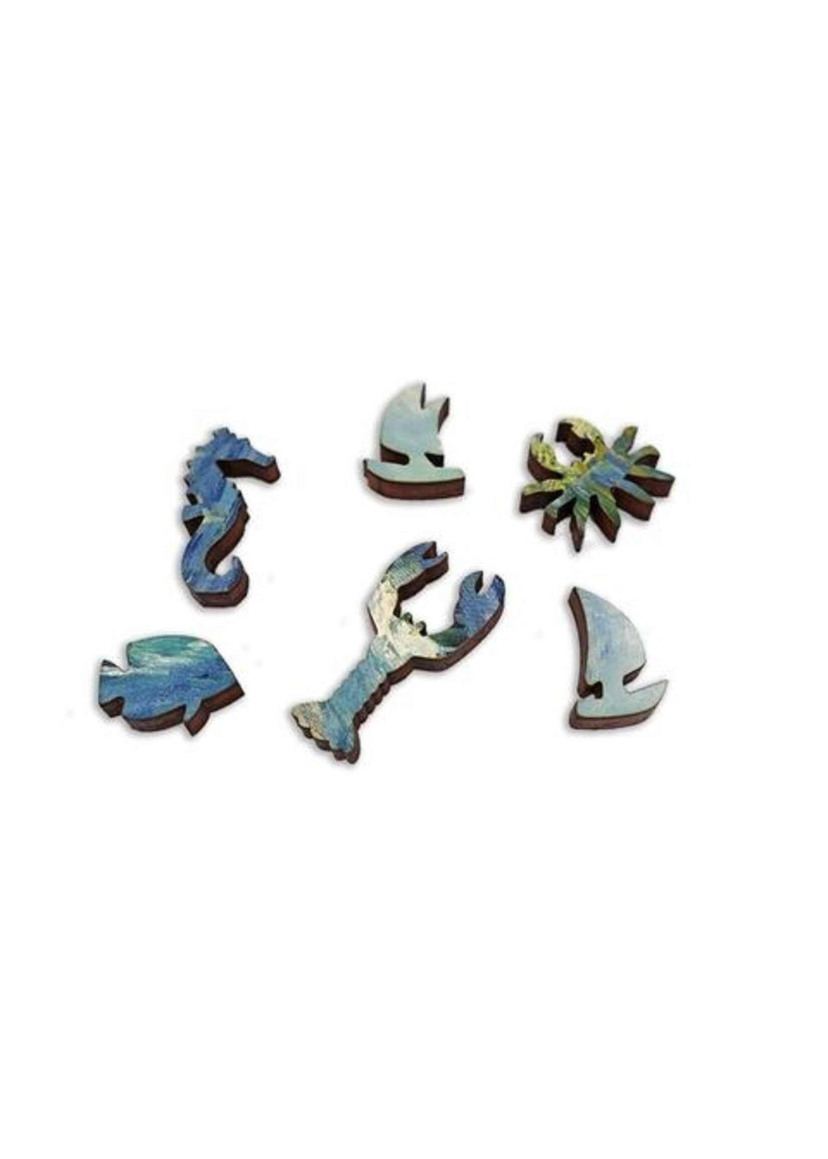 Artifact Puzzles "Sea at Saintes-Maries" Wooden Jigsaw Puzzle