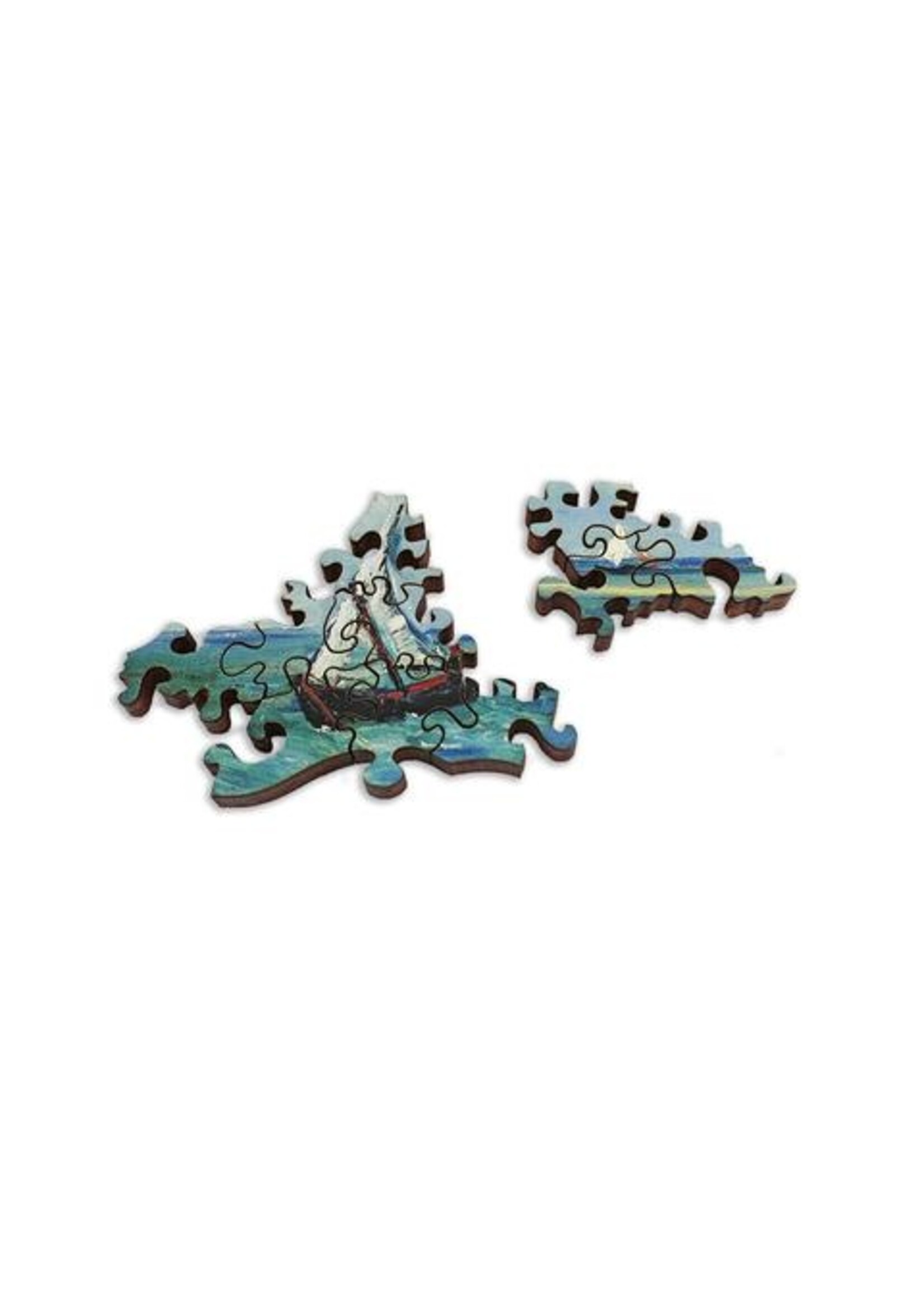 Artifact Puzzles "Sea at Saintes-Maries" Wooden Jigsaw Puzzle