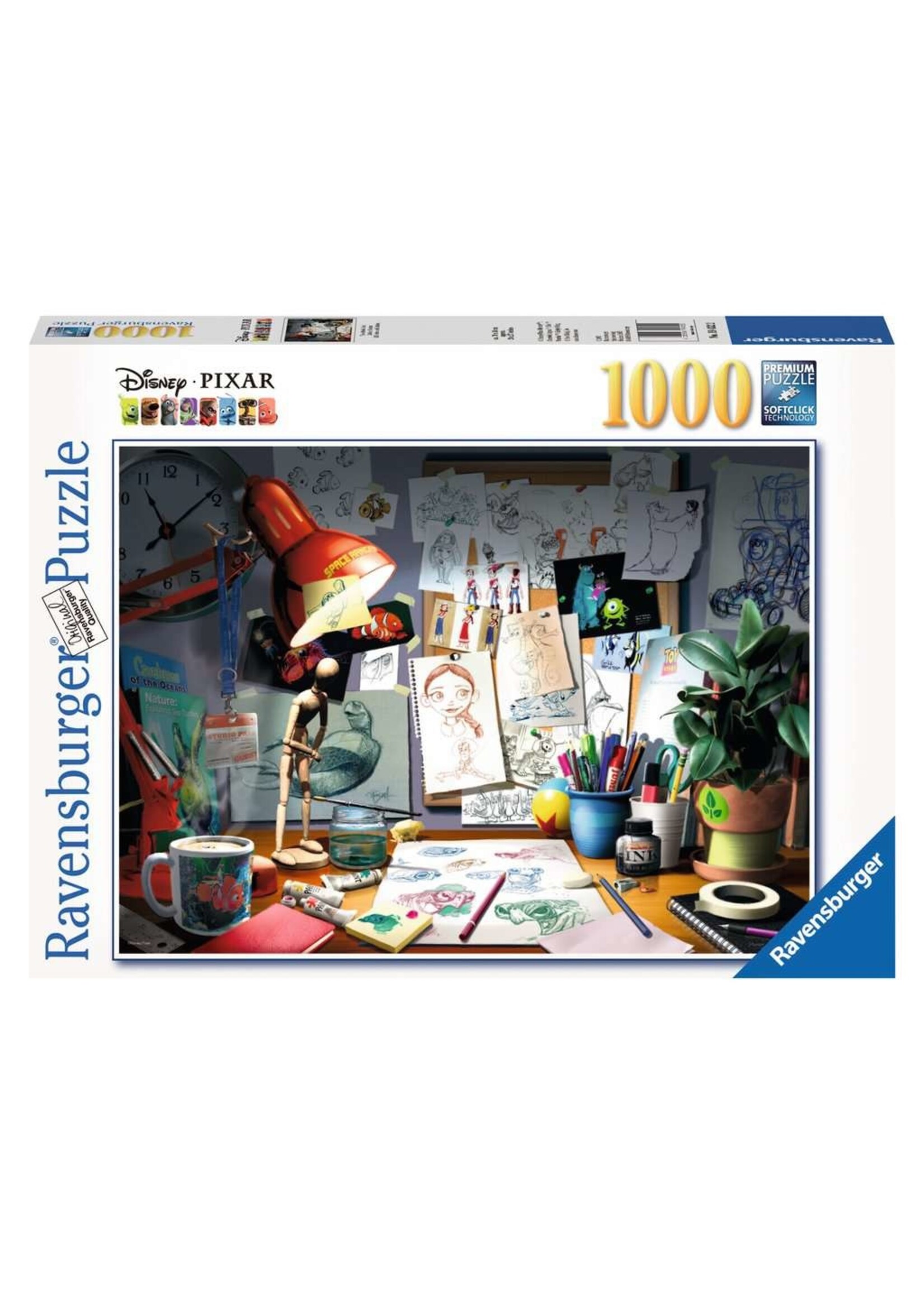 Ravensburger "The Artist's Desk" 1000 Piece Puzzle