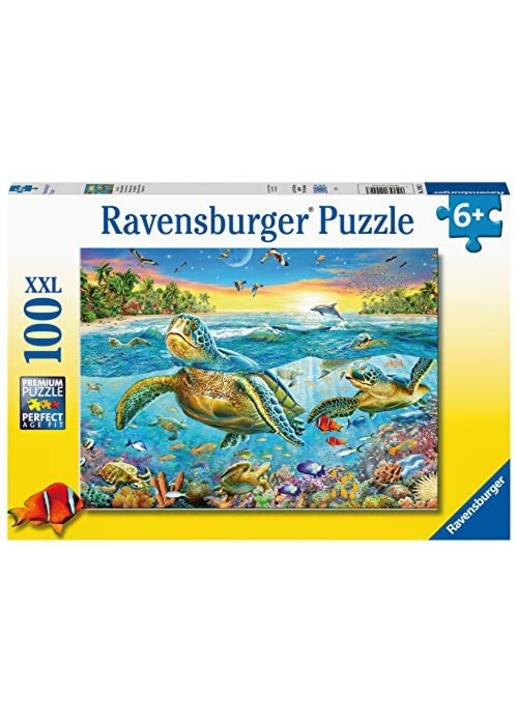 Ravensburger "Swim with Sea Turtles" 100 Piece Puzzle