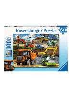 Ravensburger "Construction Vehicles" 100 Piece Puzzle