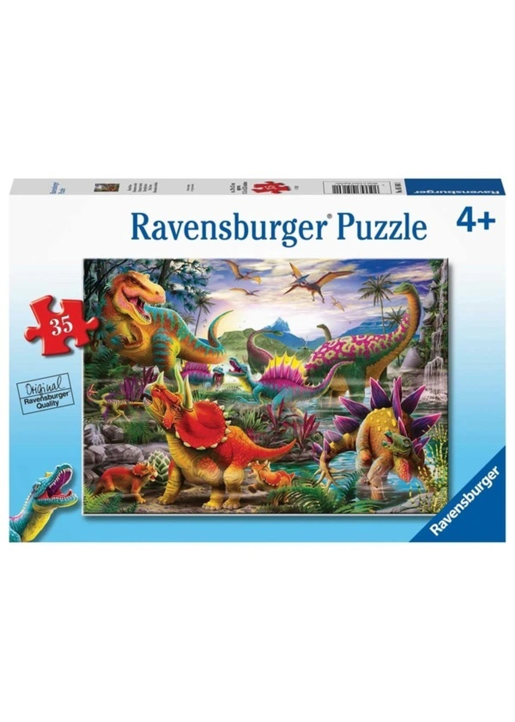 Ravensburger "T-Rex Terror" 35 Piece Puzzle