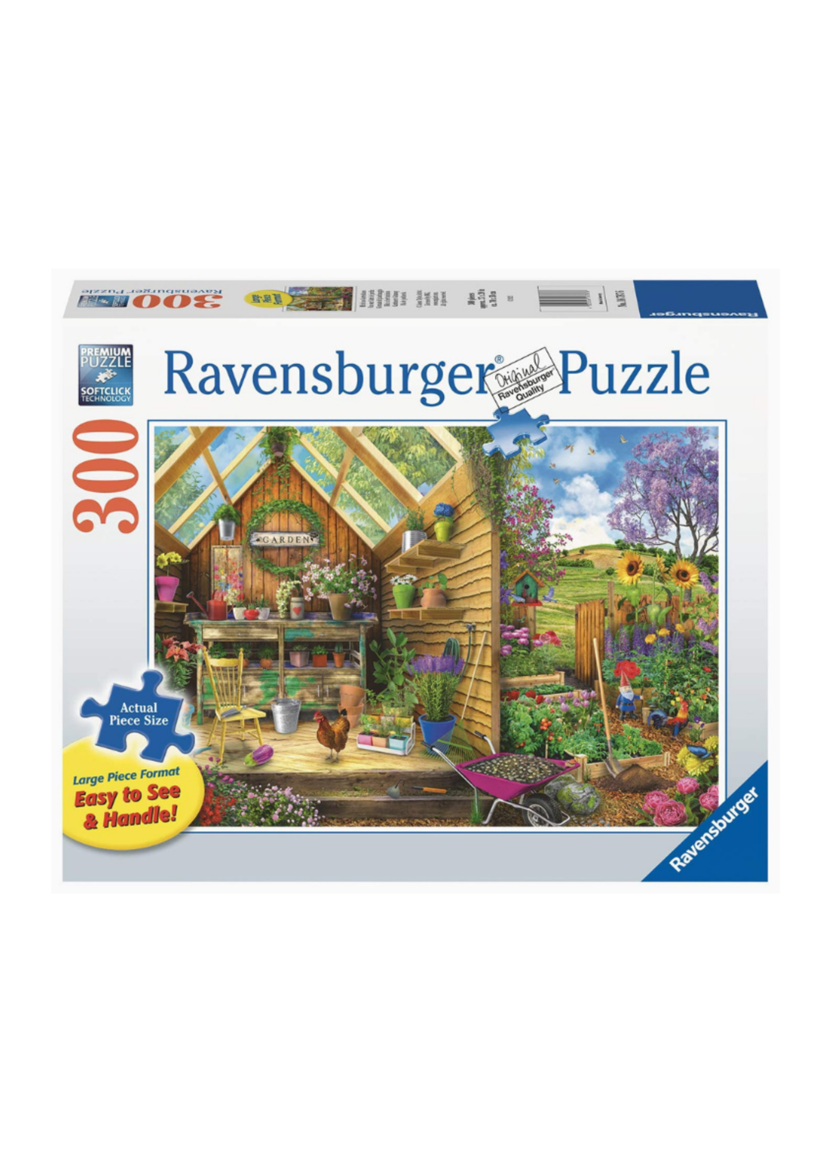 Ravensburger "Gardener's Getaway" 300 Piece Large Format Puzzle