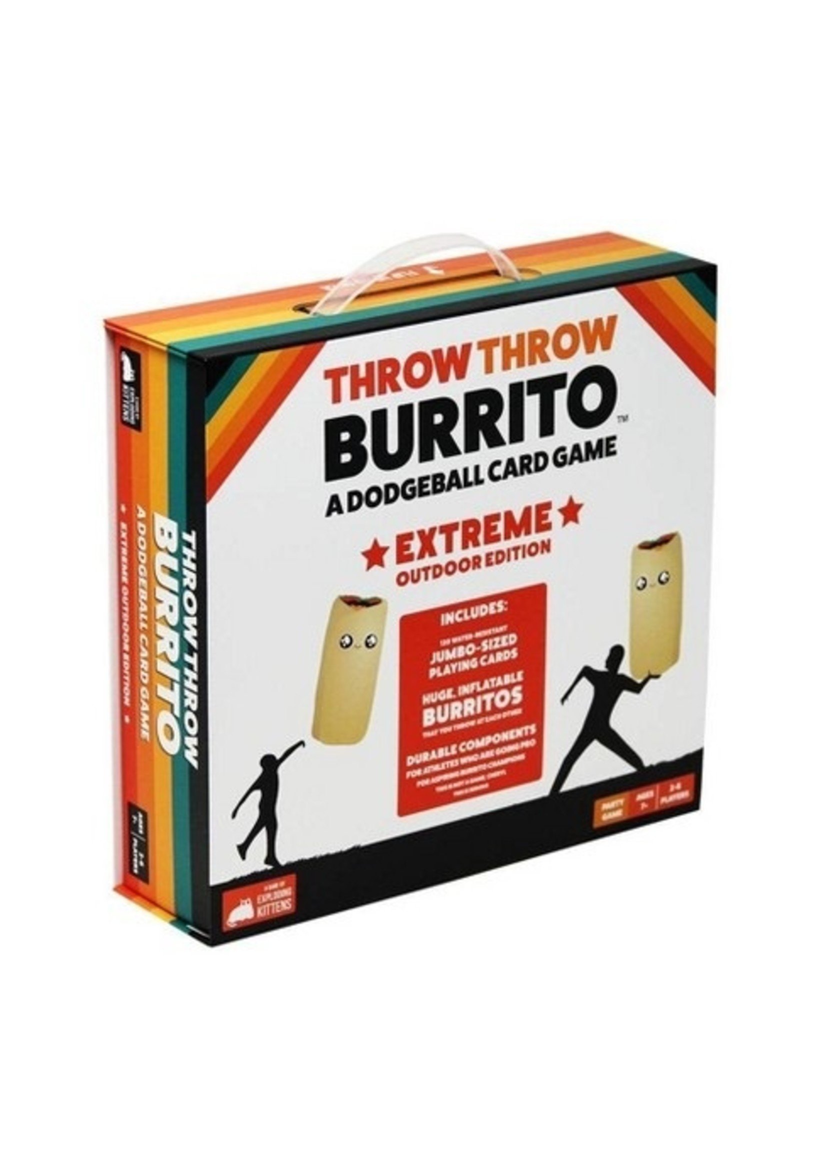 Exploding Kittens, LLC Throw Throw Burrito: EXTREME Outdoor Edition