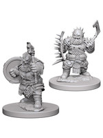 Wizkids Unpainted Dwarf Characters