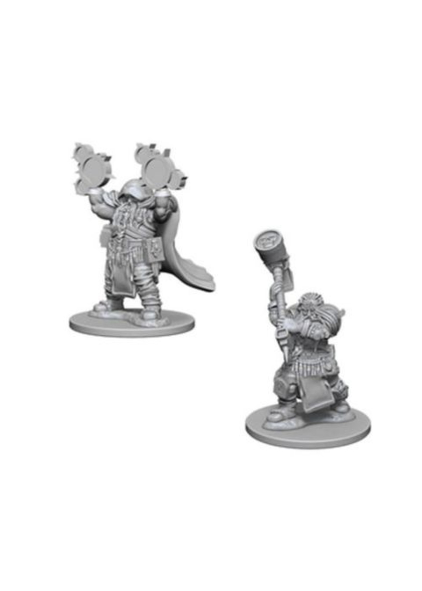 Wizkids Unpainted Dwarf Characters