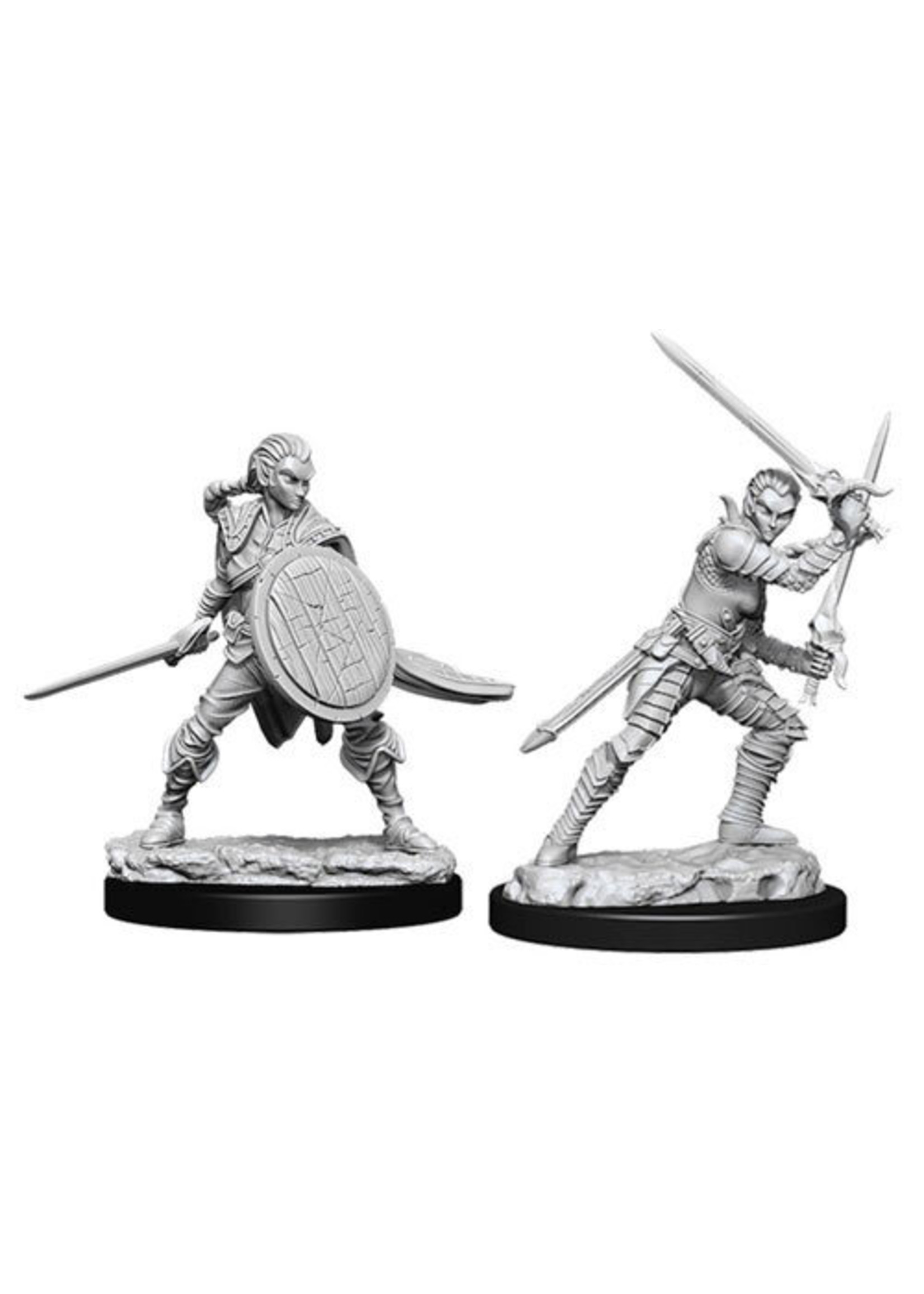 Wizkids Unpainted Elf Characters - Female Presenting