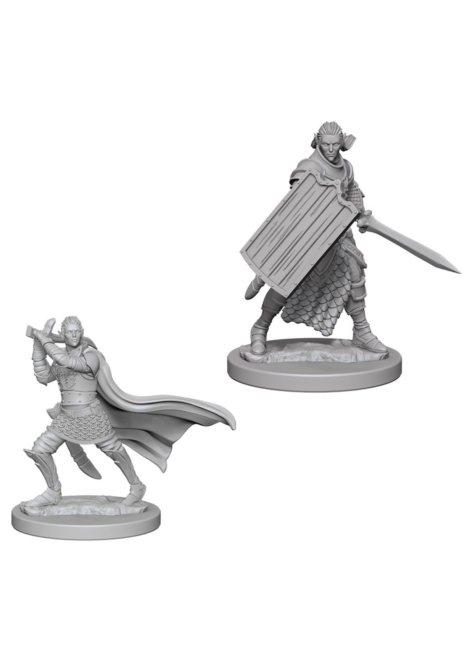 Wizkids Unpainted Elf Characters - Male Presenting