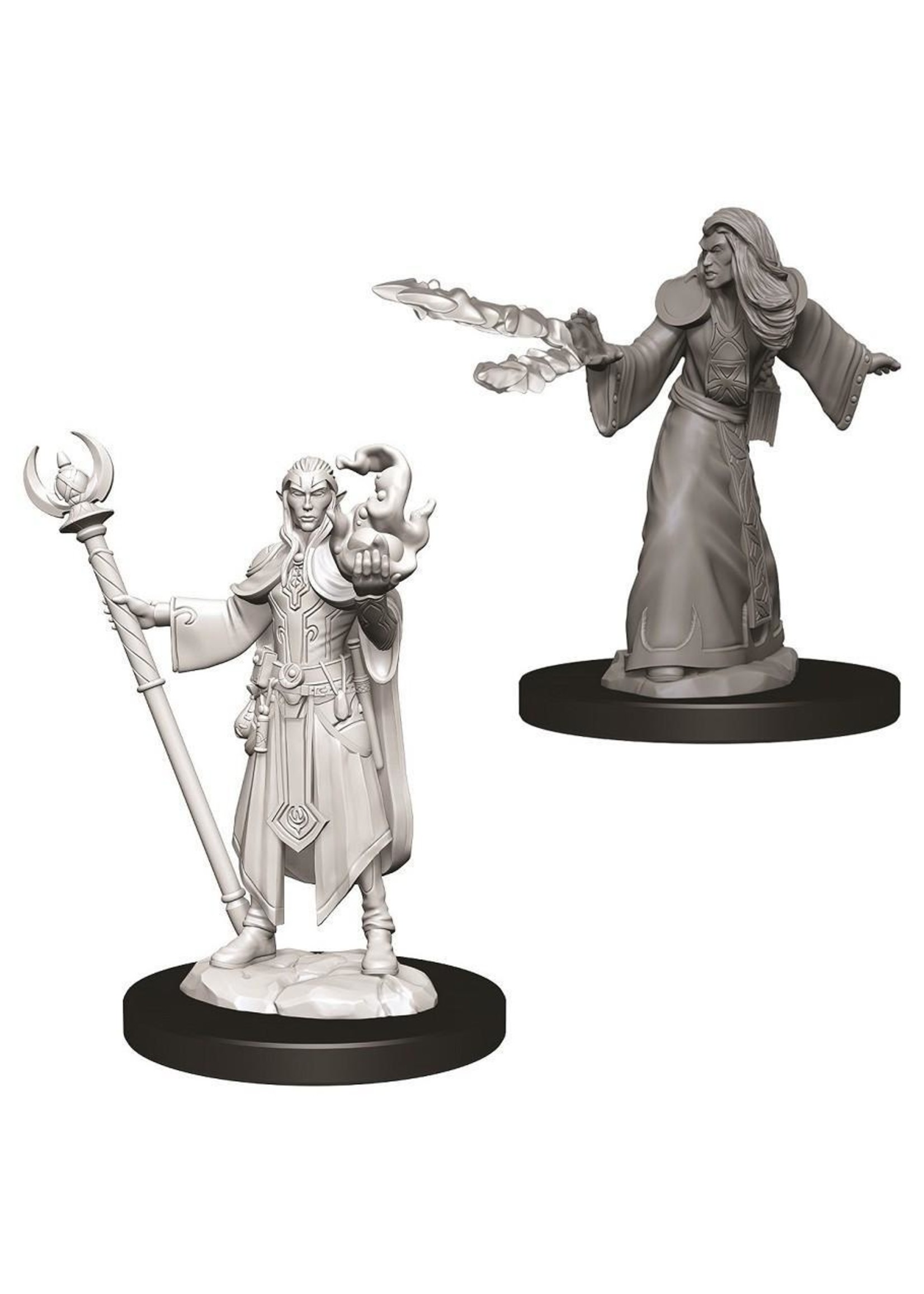 Wizkids Unpainted Elf Characters - Male Presenting