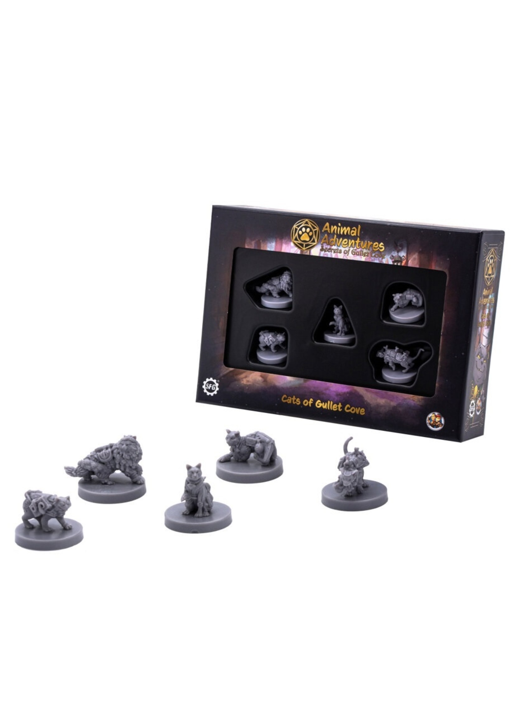 Steamforged Games LTD Animal Adventures: Secrets of Gullet Cove Adventurers