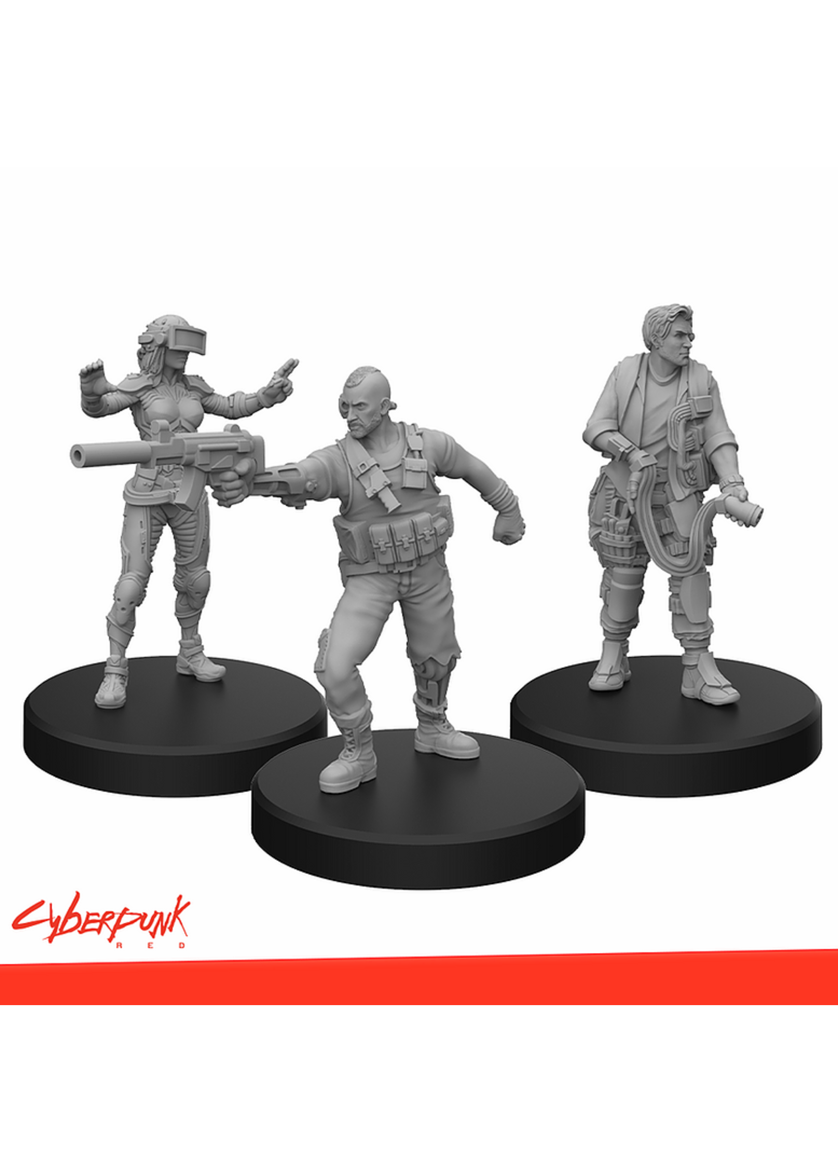 Monster Fight  Club Cyberpunk Red Miniatures: Edgerunners