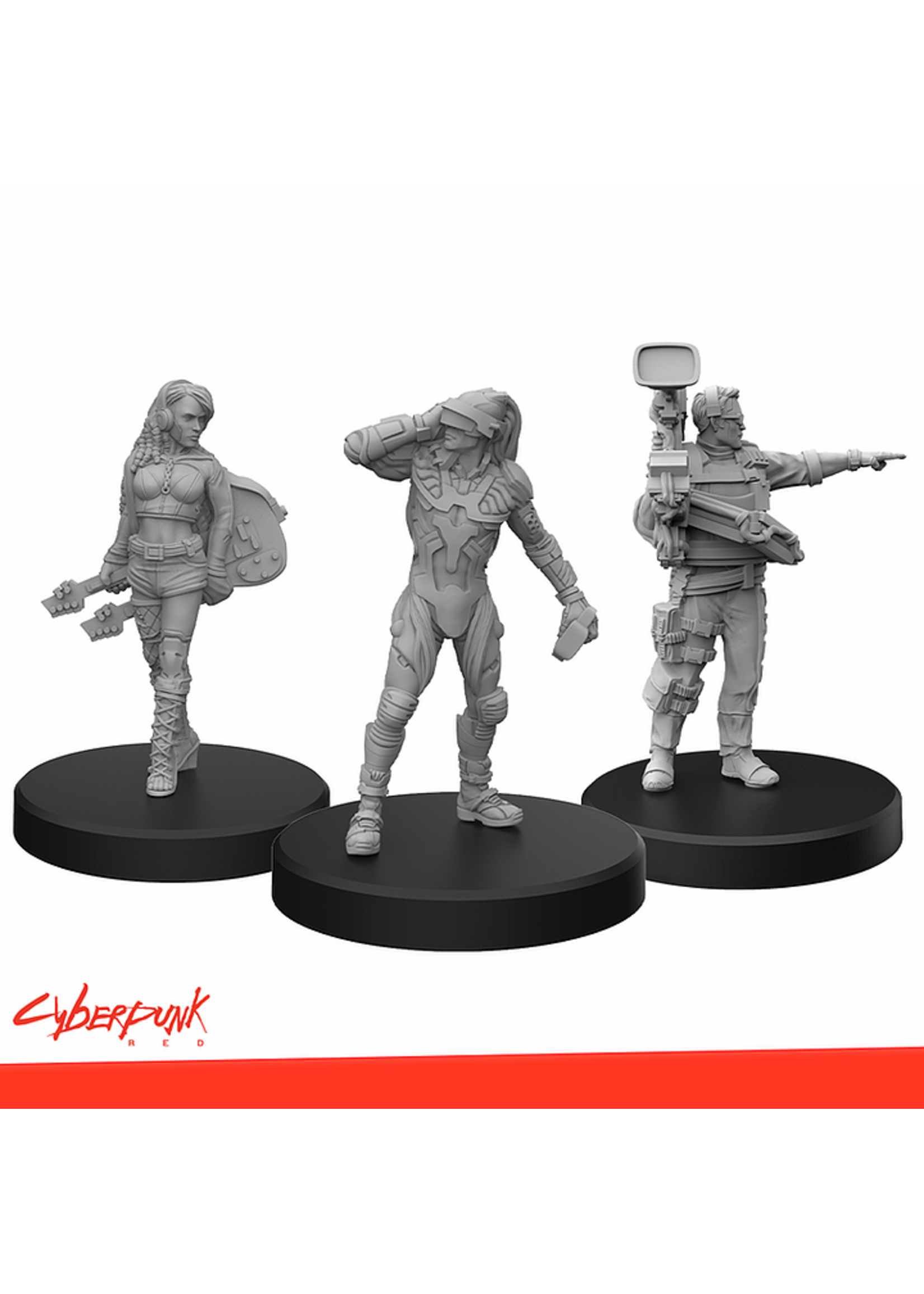 Monster Fight  Club Cyberpunk Red Miniatures: Edgerunners