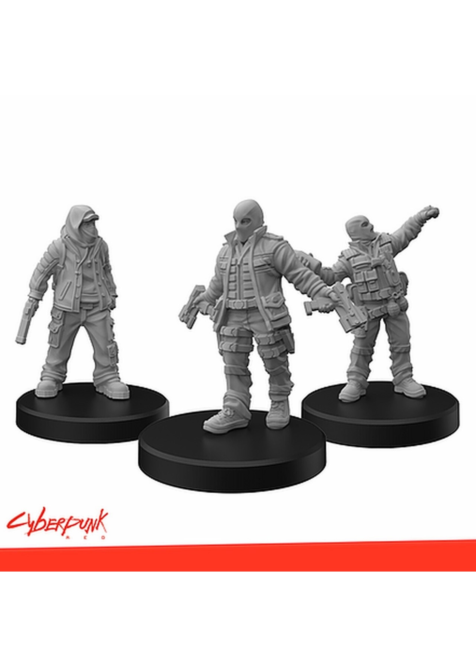 Monster Fight  Club Cyberpunk Red Miniatures: Combat Zoners
