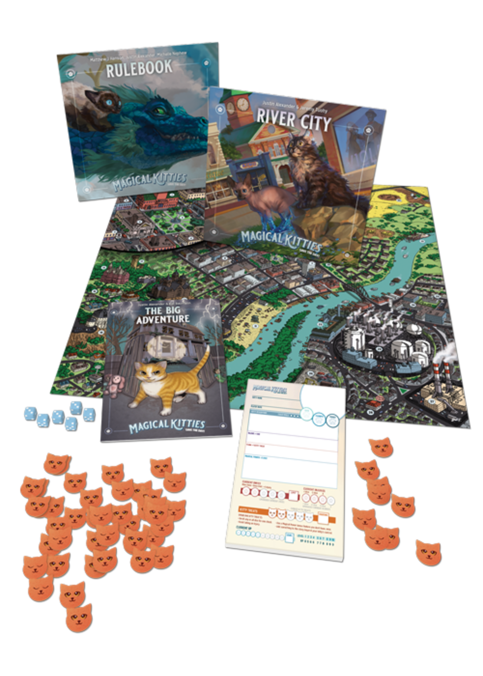 Atlas Games Magical Kitties Save the Day! Core Game