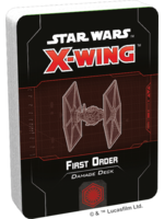 Fantasy Flight Games Star Wars X-Wing:  First Order Damage Deck 2nd ed