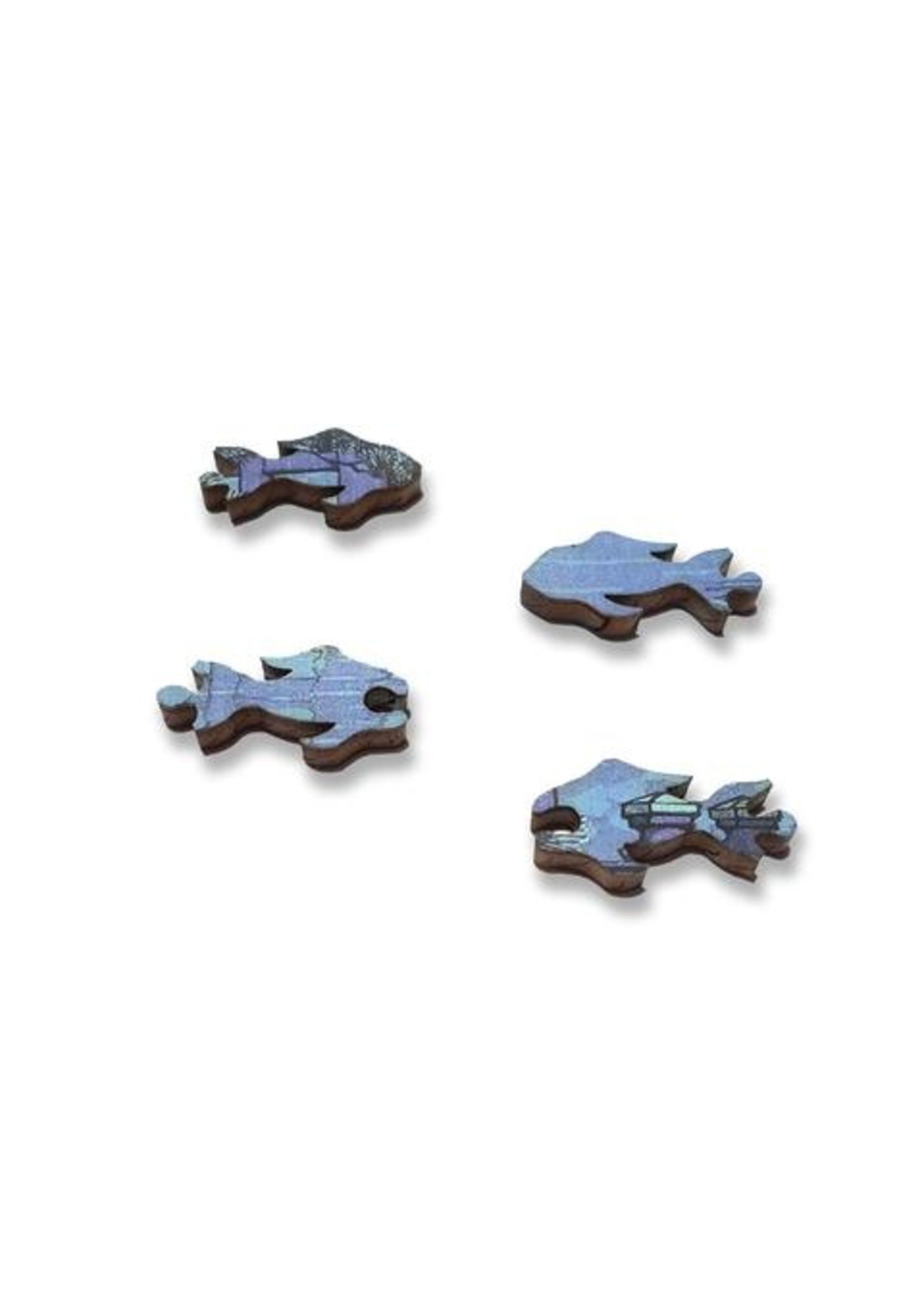 Artifact Puzzles Kawase Hasui "Nocturne" Wooden Jigsaw Puzzle