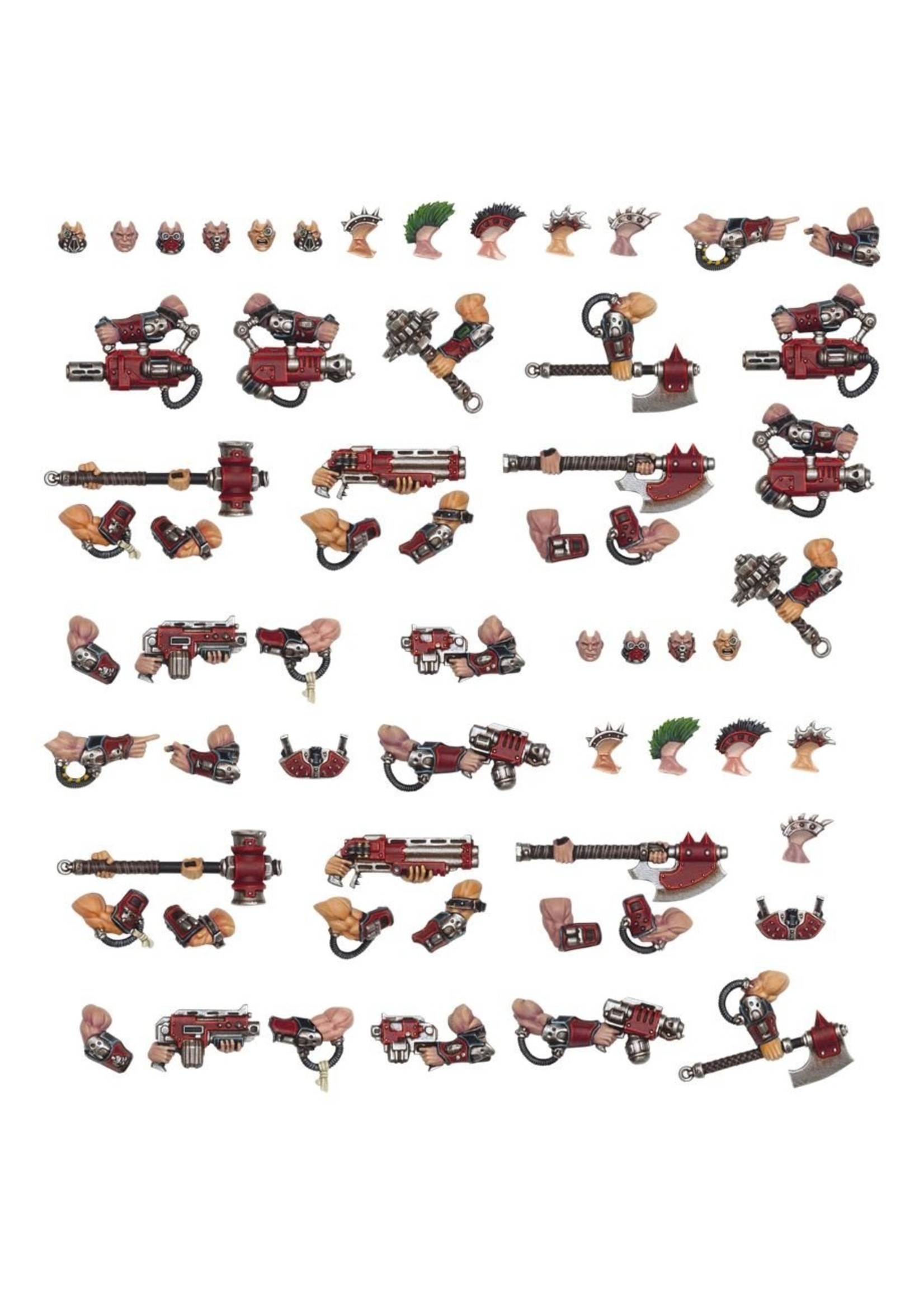 Games Workshop Necromunda: Goliath Weapons & Upgrades