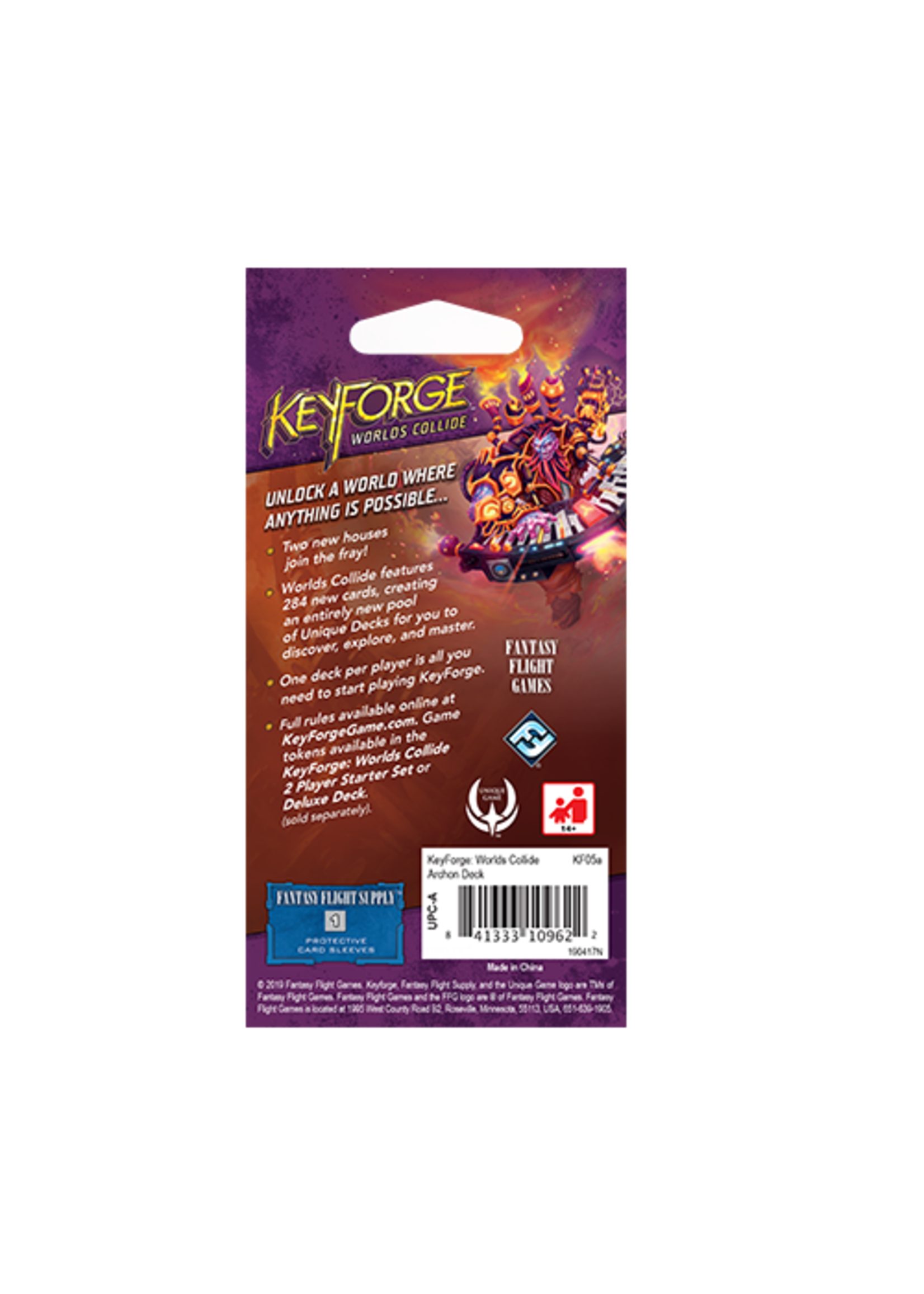 Fantasy Flight Games KeyForge: Worlds Collide Archon Deck