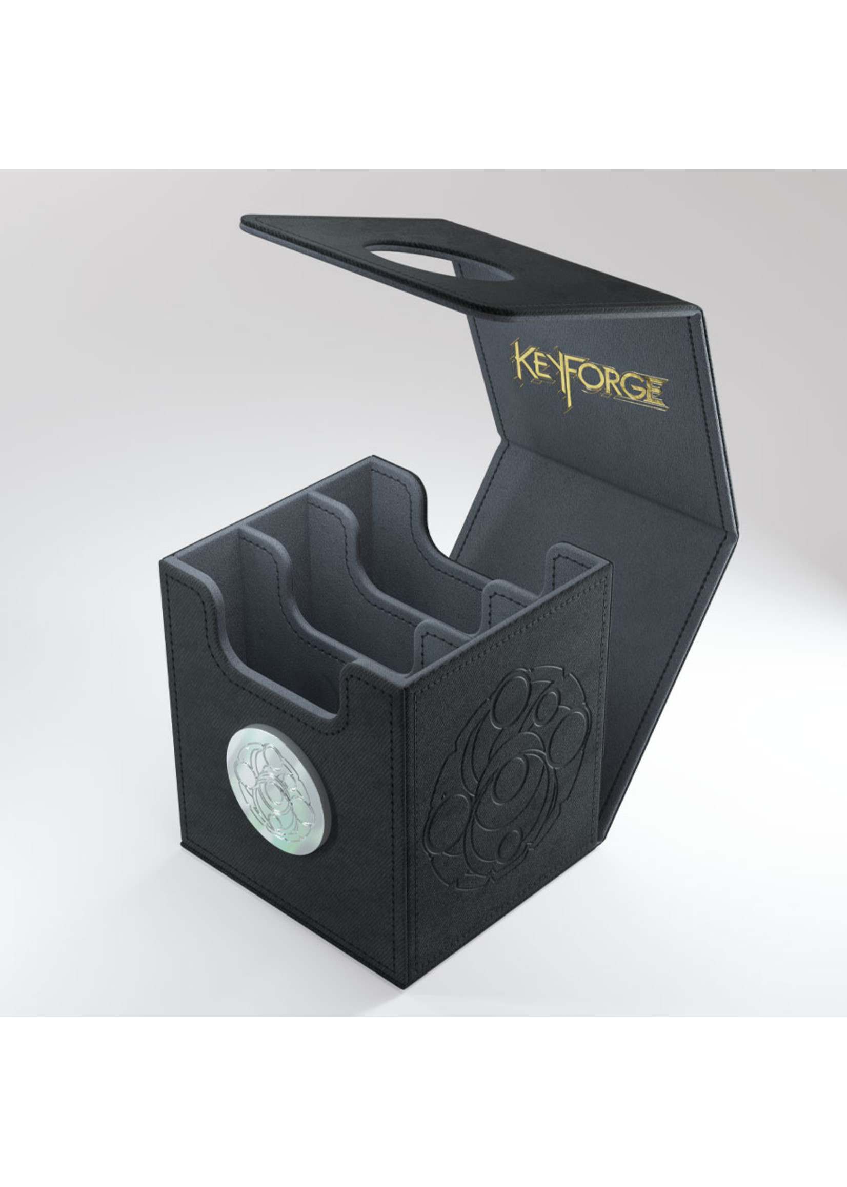 Gamegenic KeyForge Black Vault Deck Box