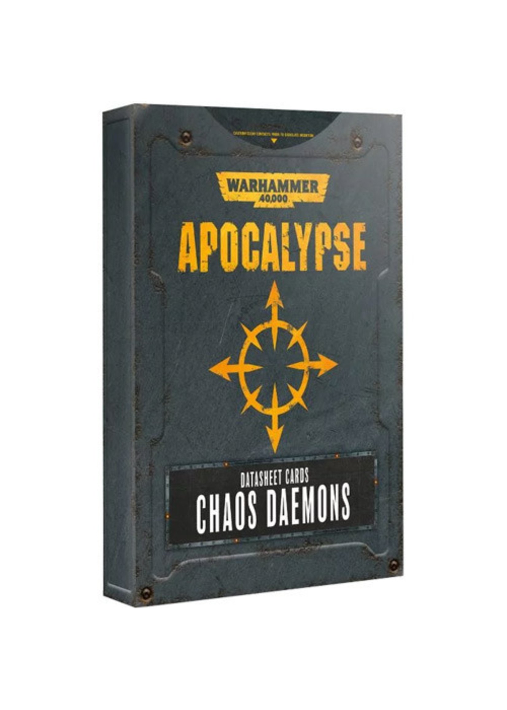 Games Workshop Apocalypse: Chaos Daemon DataSheets