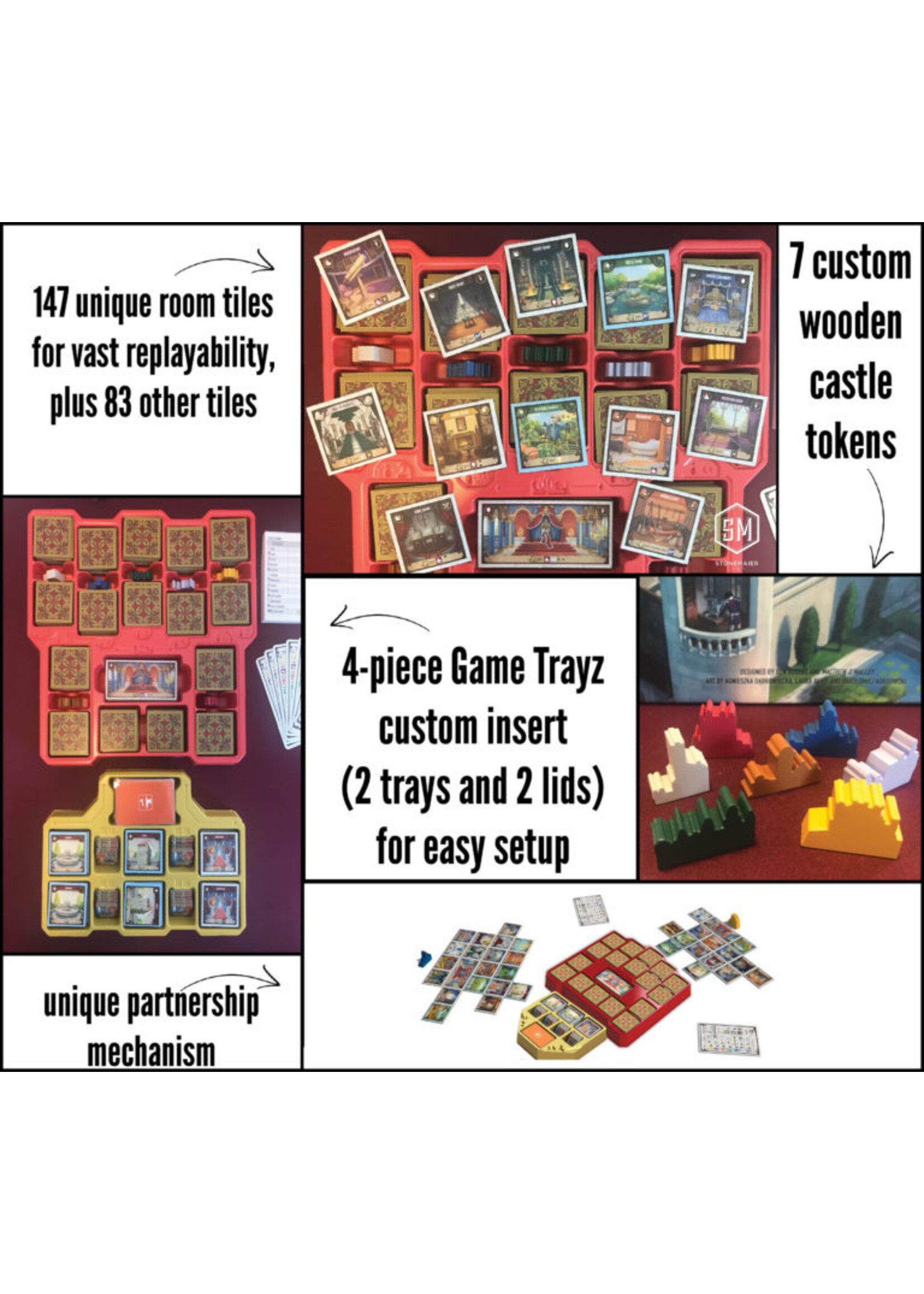 Stonemaier Games Between Two Castles of Mad King Ludwig