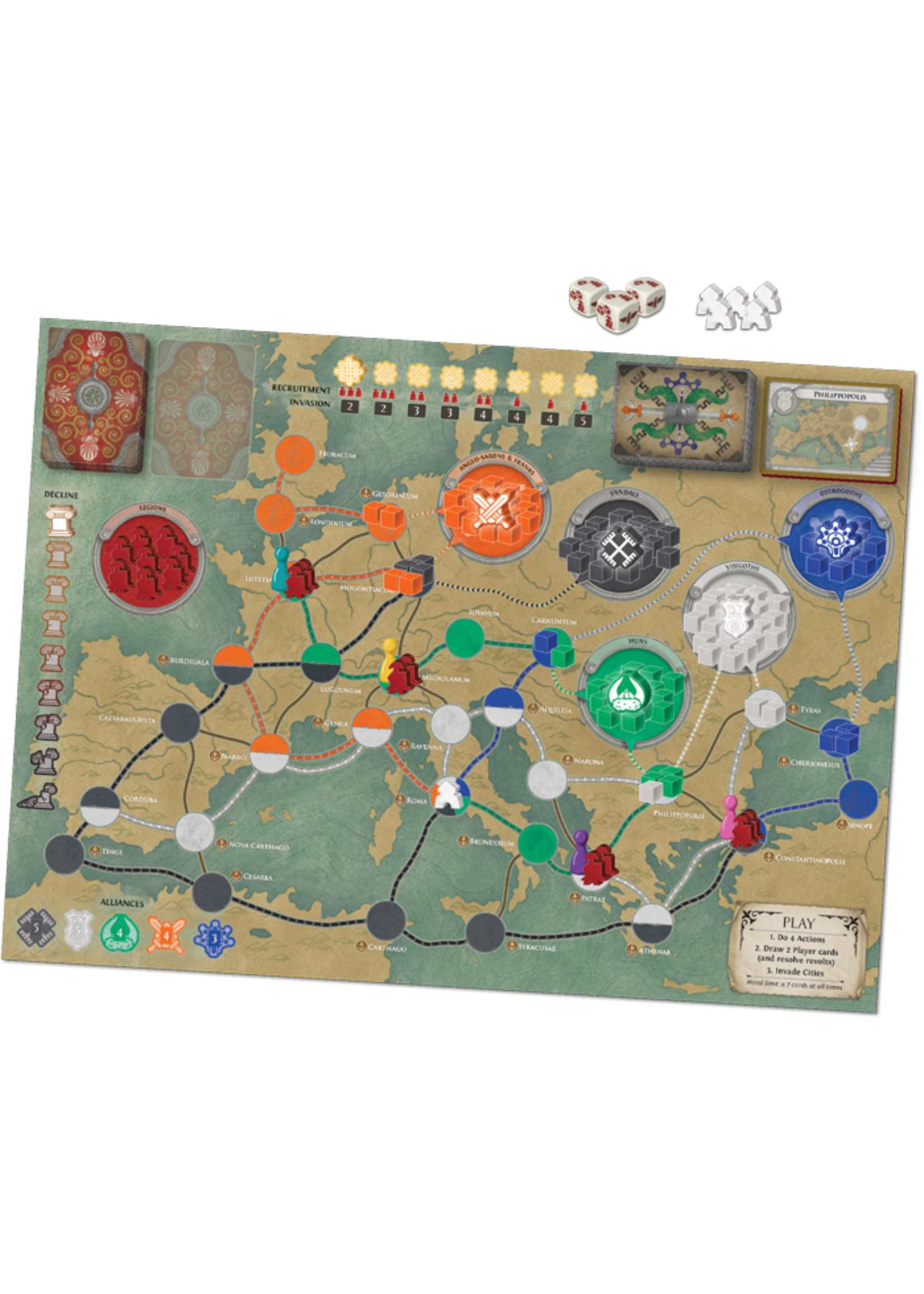 Z-Man Games Pandemic: Fall of Rome