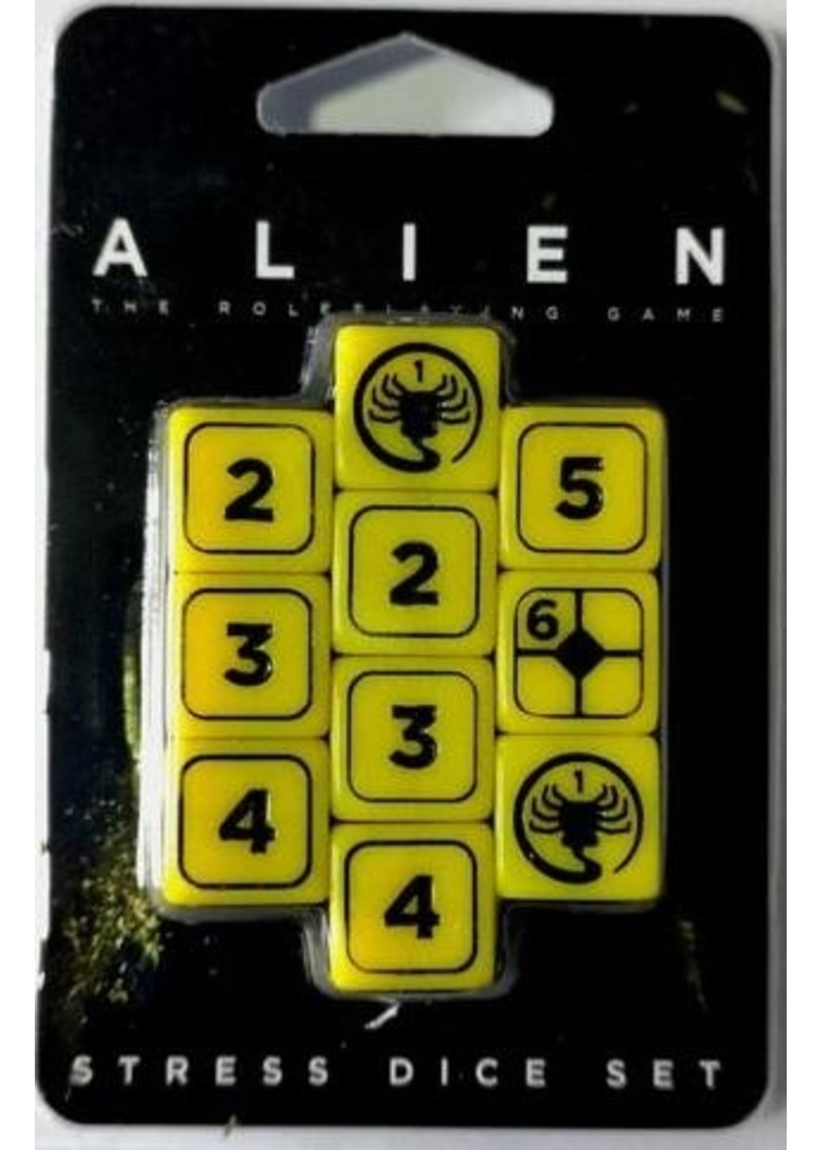 Free League Publishing ALIEN RPG: Stress Dice Set