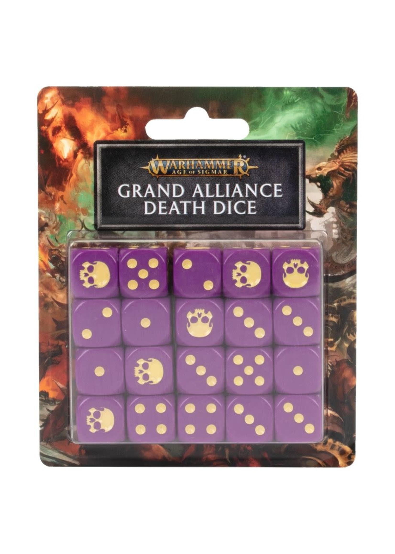 Games Workshop Age of Sigmar: Grand Alliance Death Dice Set