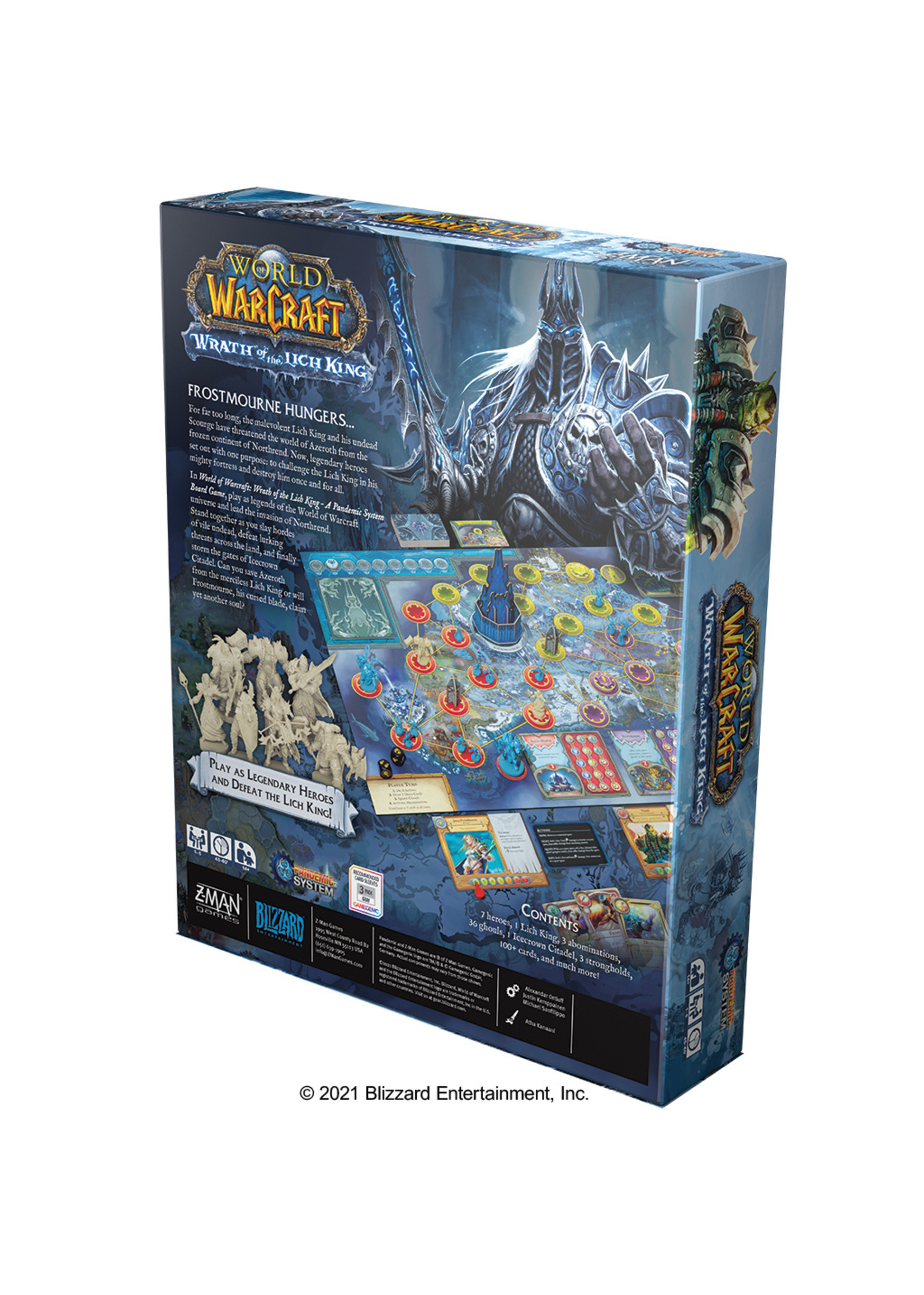 Z-Man Games Pandemic - World of Warcraft: Wrath of the Lich King