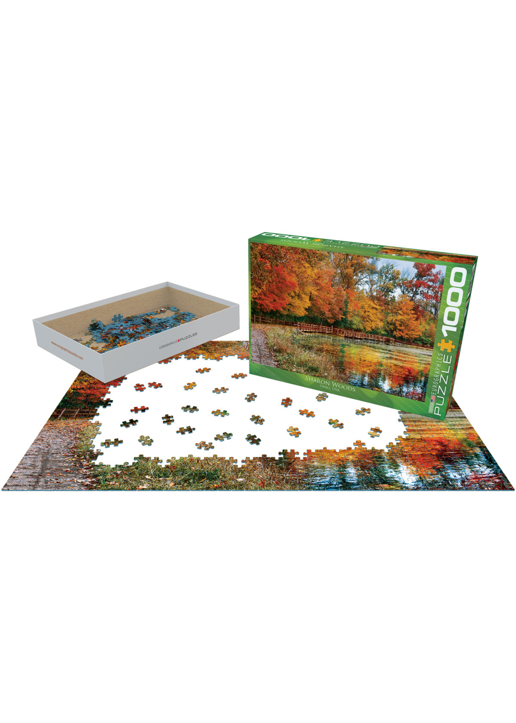 Eurographics "Sharon Woods, Ohio" 1000 Piece Puzzle