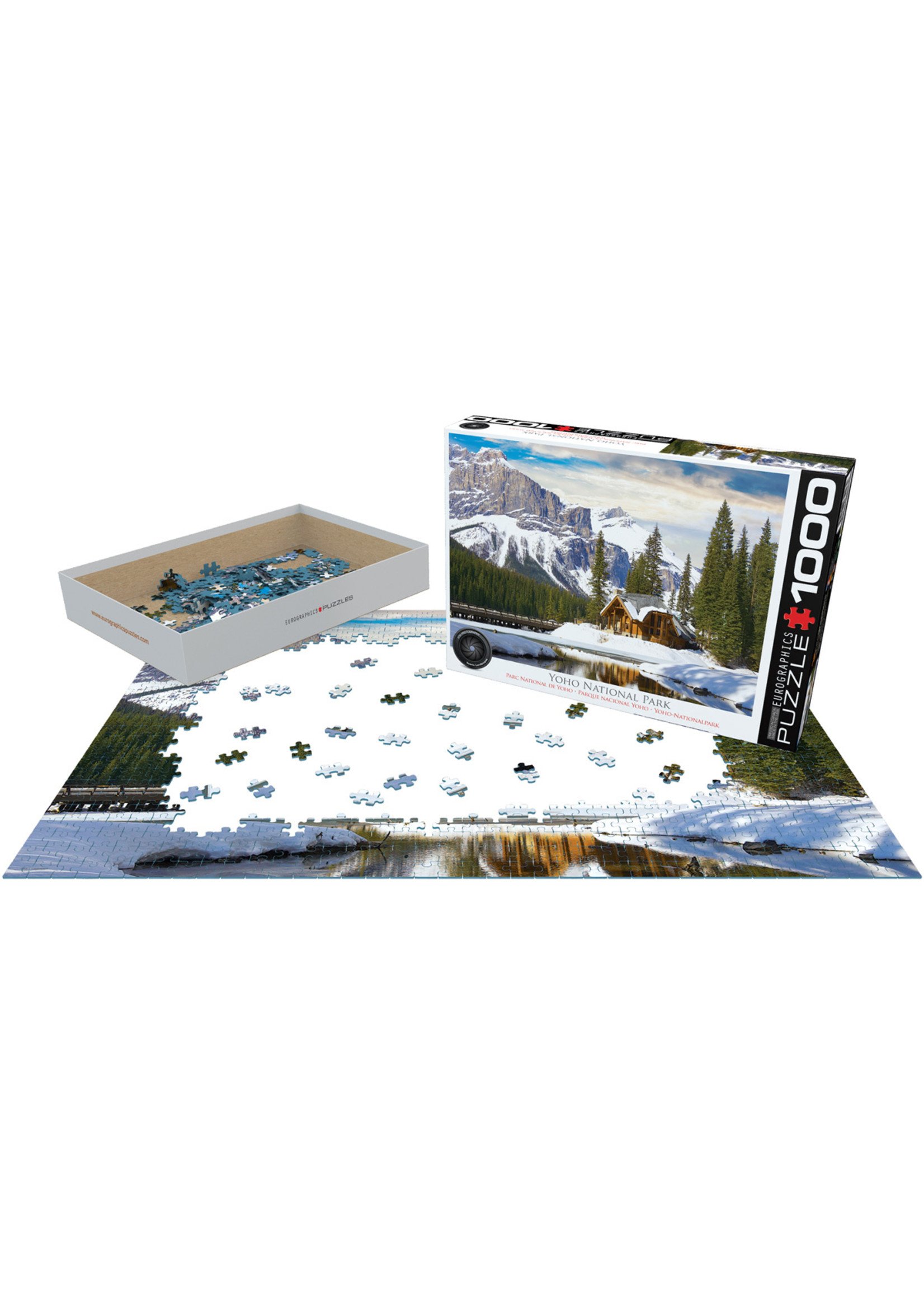 Eurographics "Yoho National Park, British Columbia" 1000 Piece Puzzle