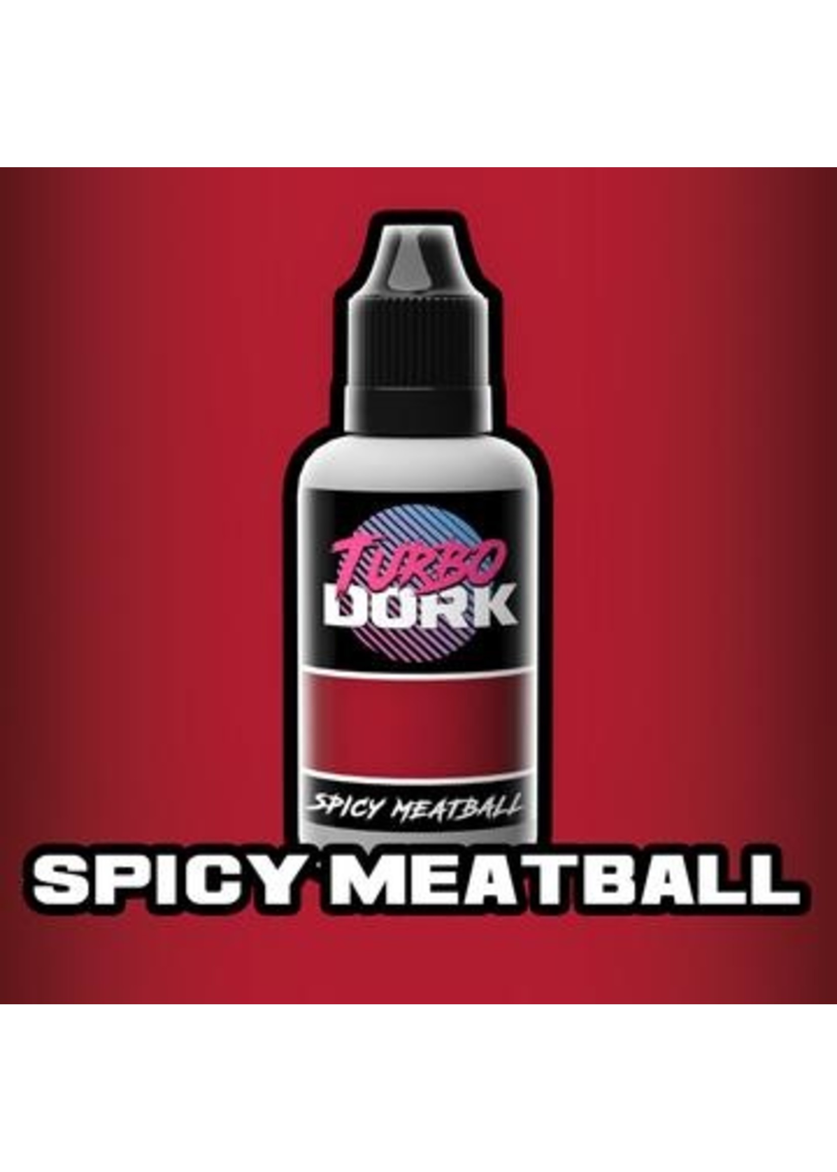 Turbo Dork Metallic Acrylic: Spicy Meatball