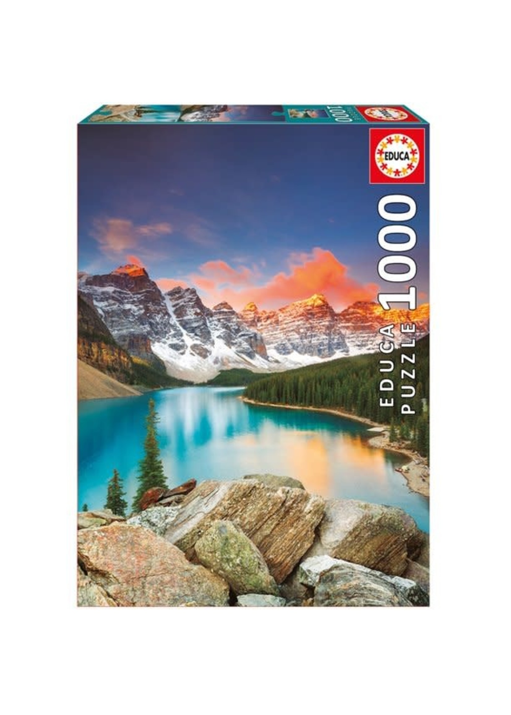 Educa "Moraine Lake,  Banff National Park" 1000 Piece Puzzle