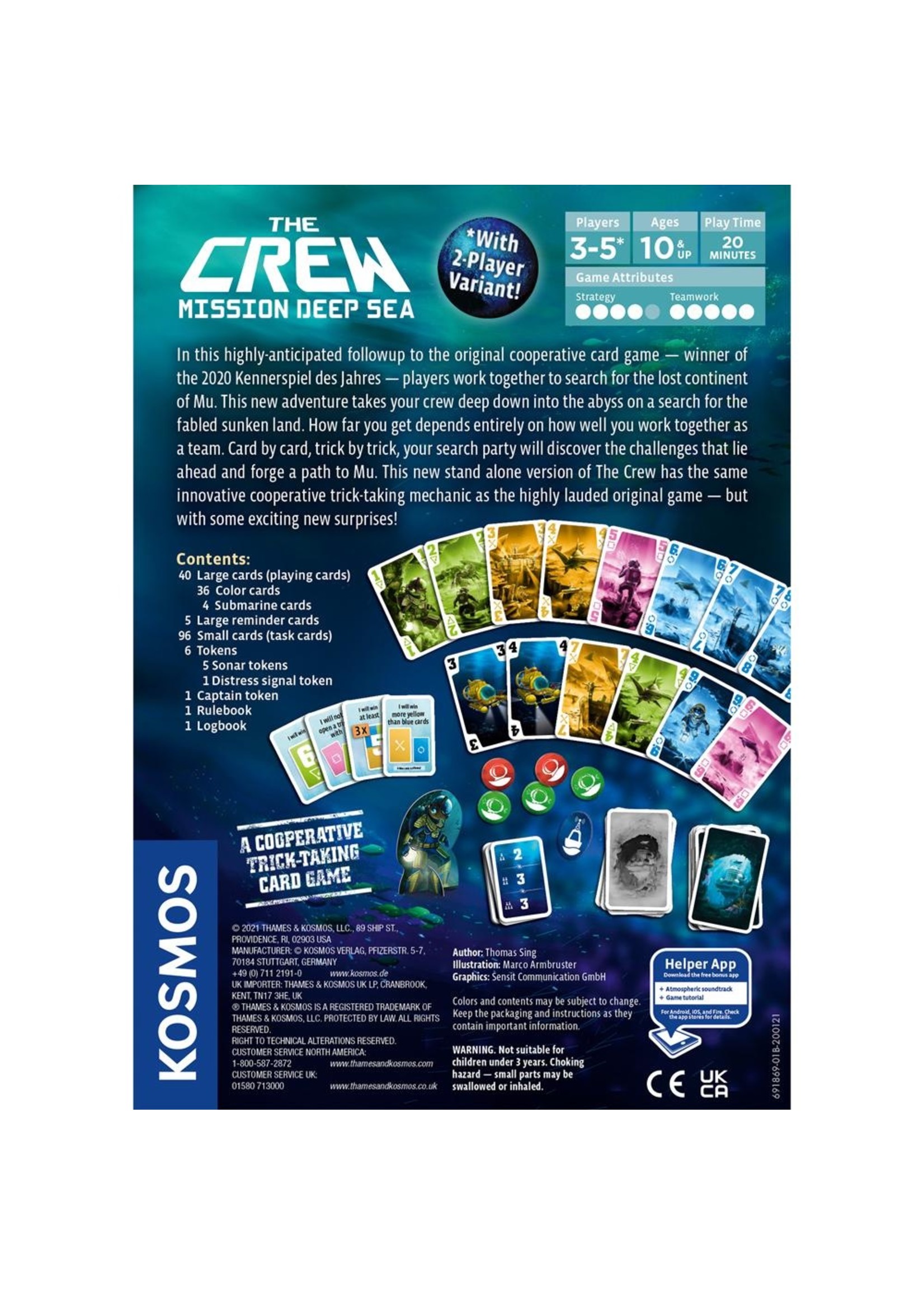  The Crew - Mission Deep Sea, Card Game